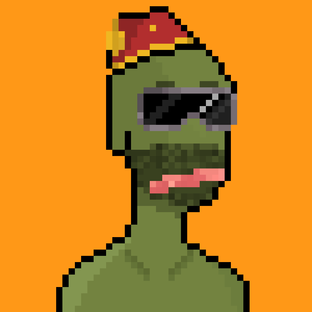 Pixel Apepe YC #1001