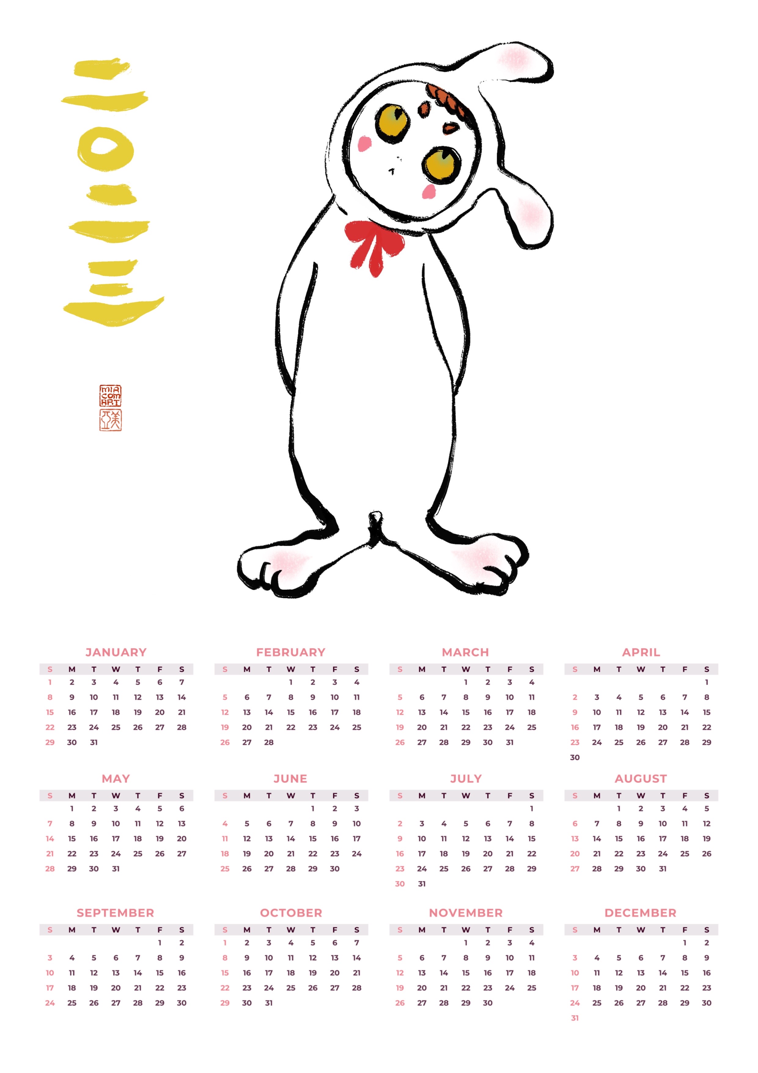 USAGI 2023 CALENDAR