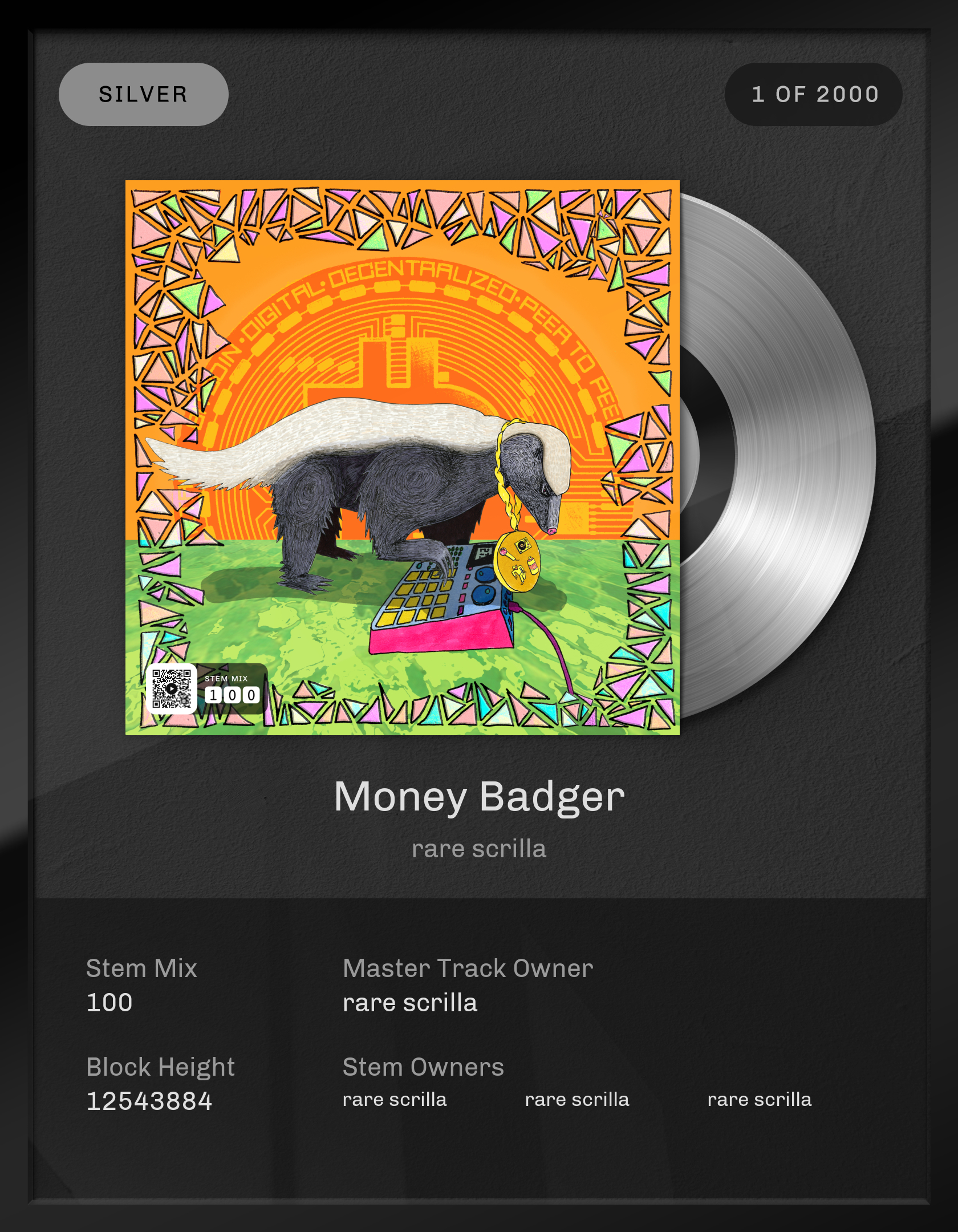 Money ₿adger Silver Edition (Mix: 100)