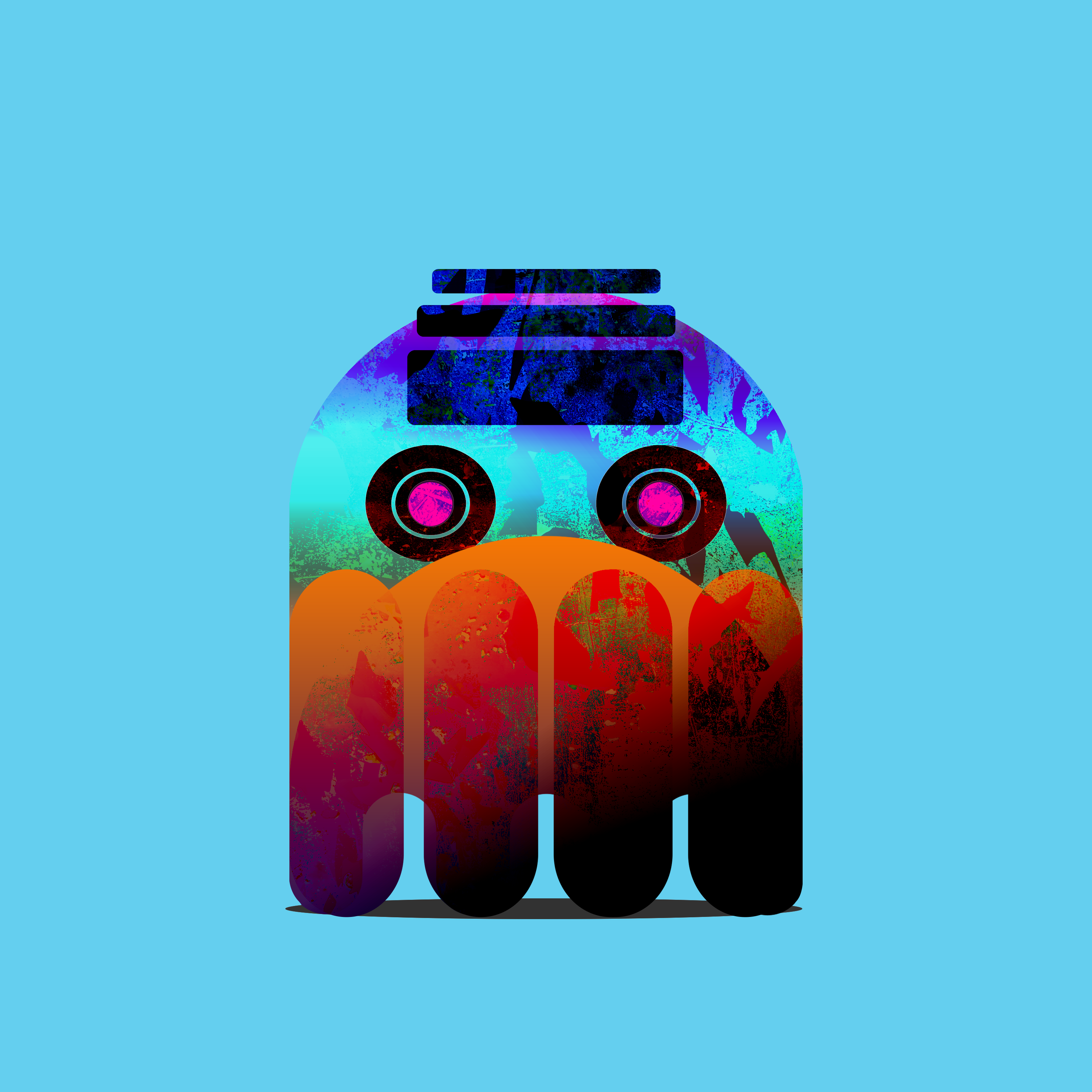 STAXX Invader #2600