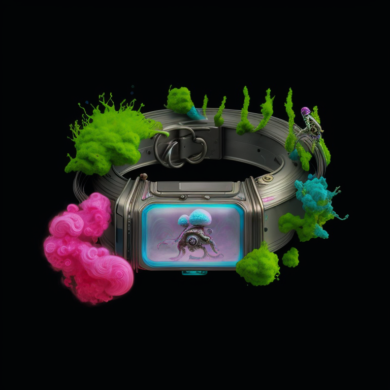 Mutant Hound AI Collar #2704