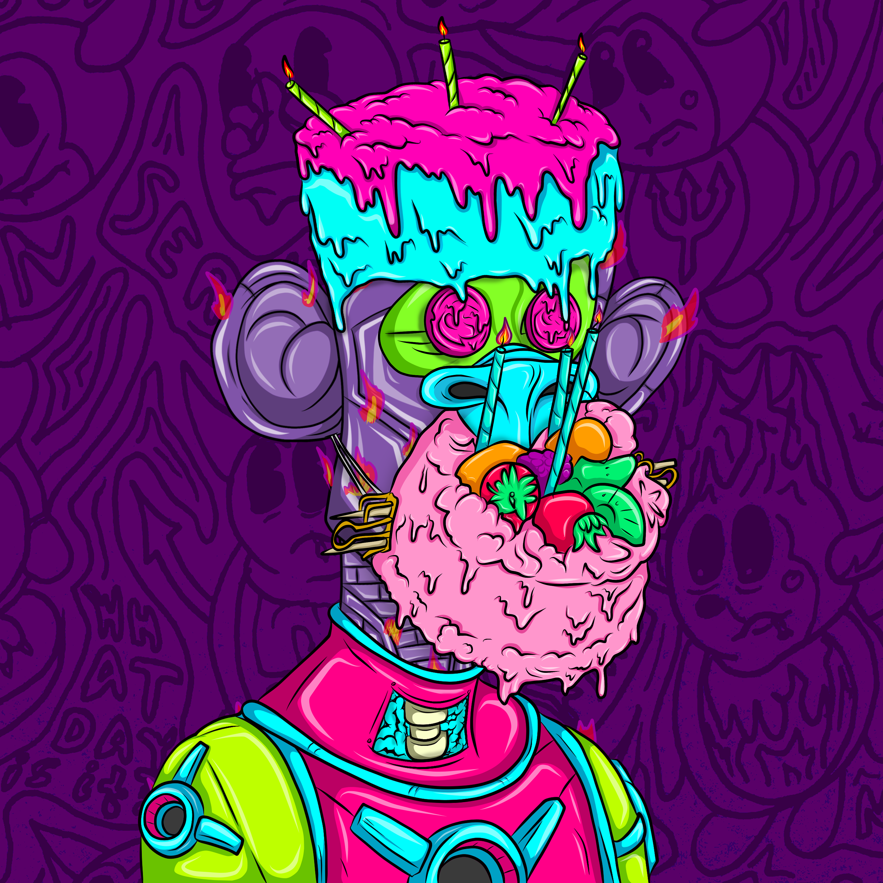 Caked Apes #1481
