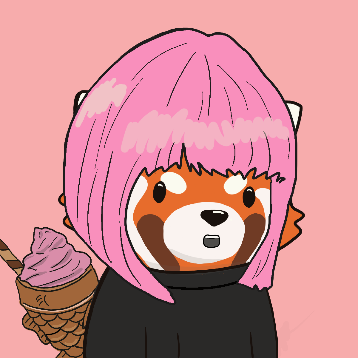 Okay Red Panda #6650