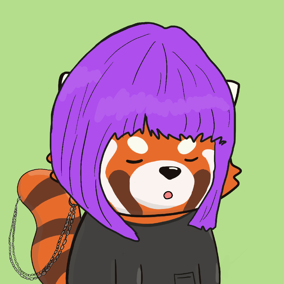 Okay Red Panda #7331