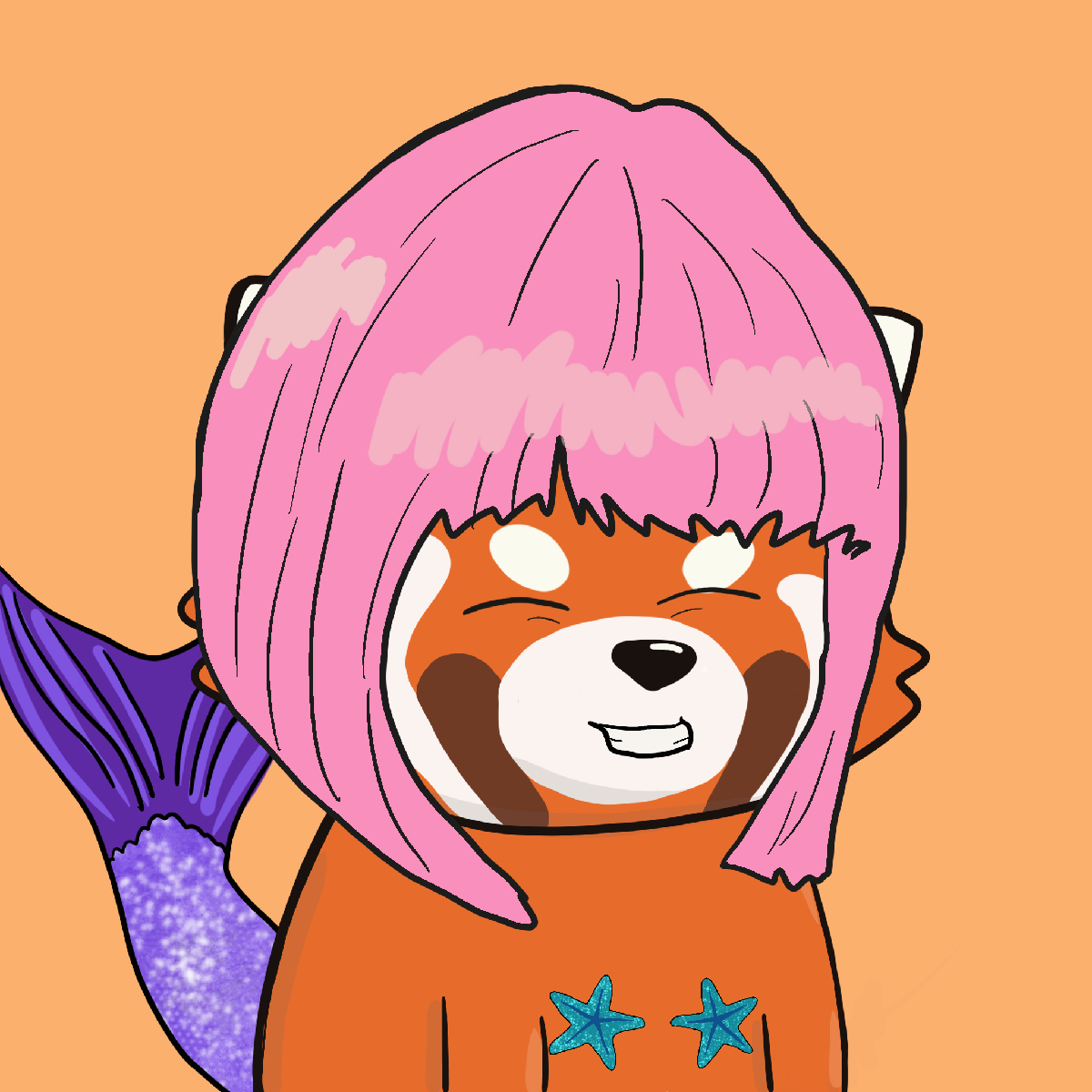 Okay Red Panda #7105