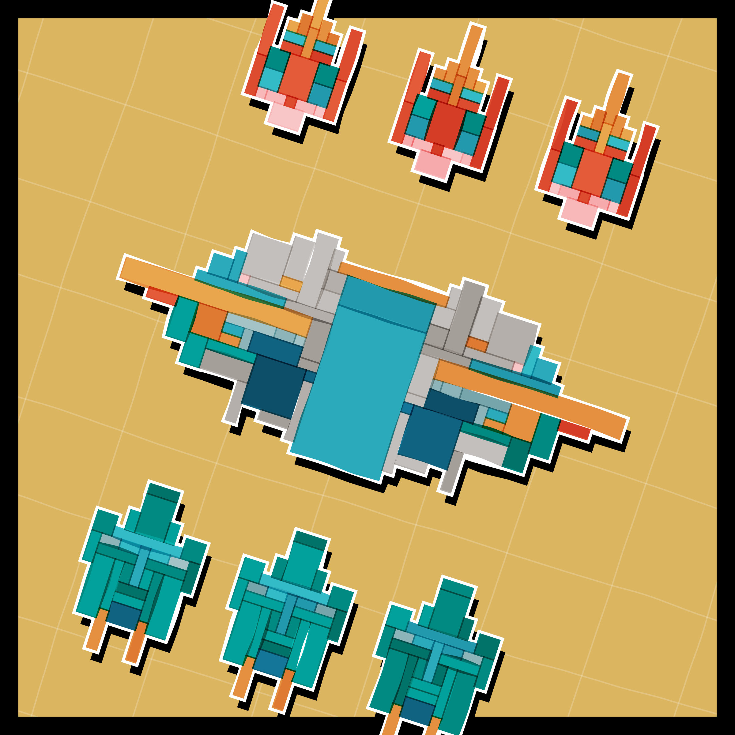 Paper Armada #2664