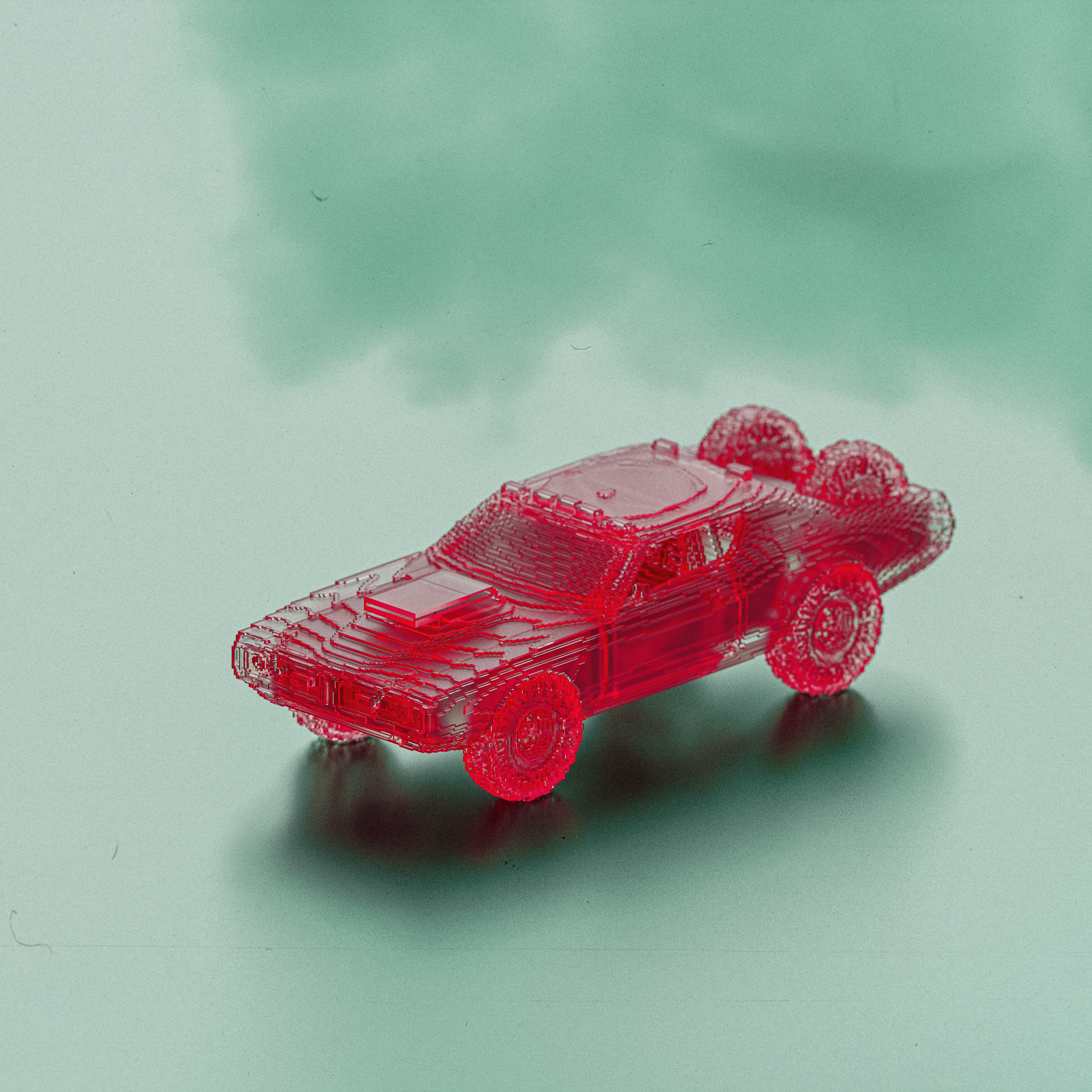 glass car #08