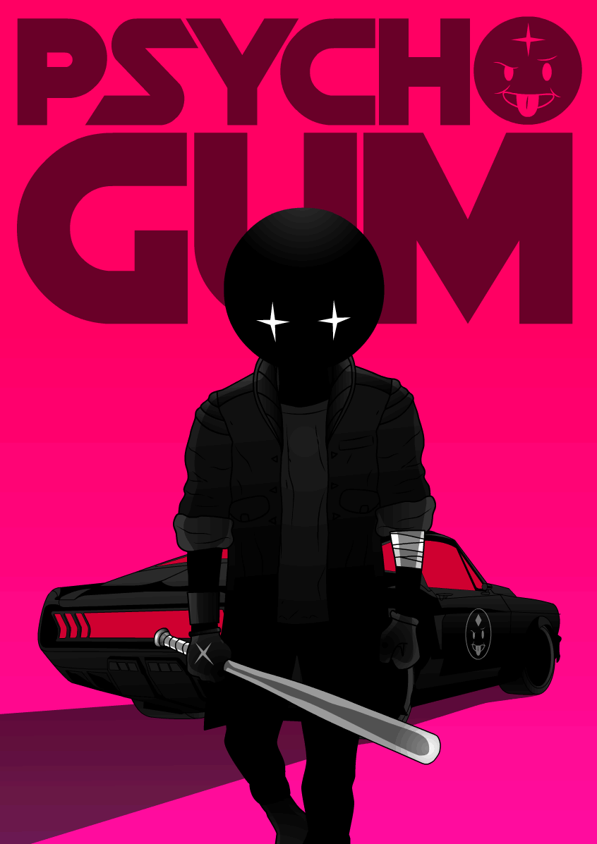 PSYCHO GUM COMIC - EP0 PSYCHO DRIVERS - #003