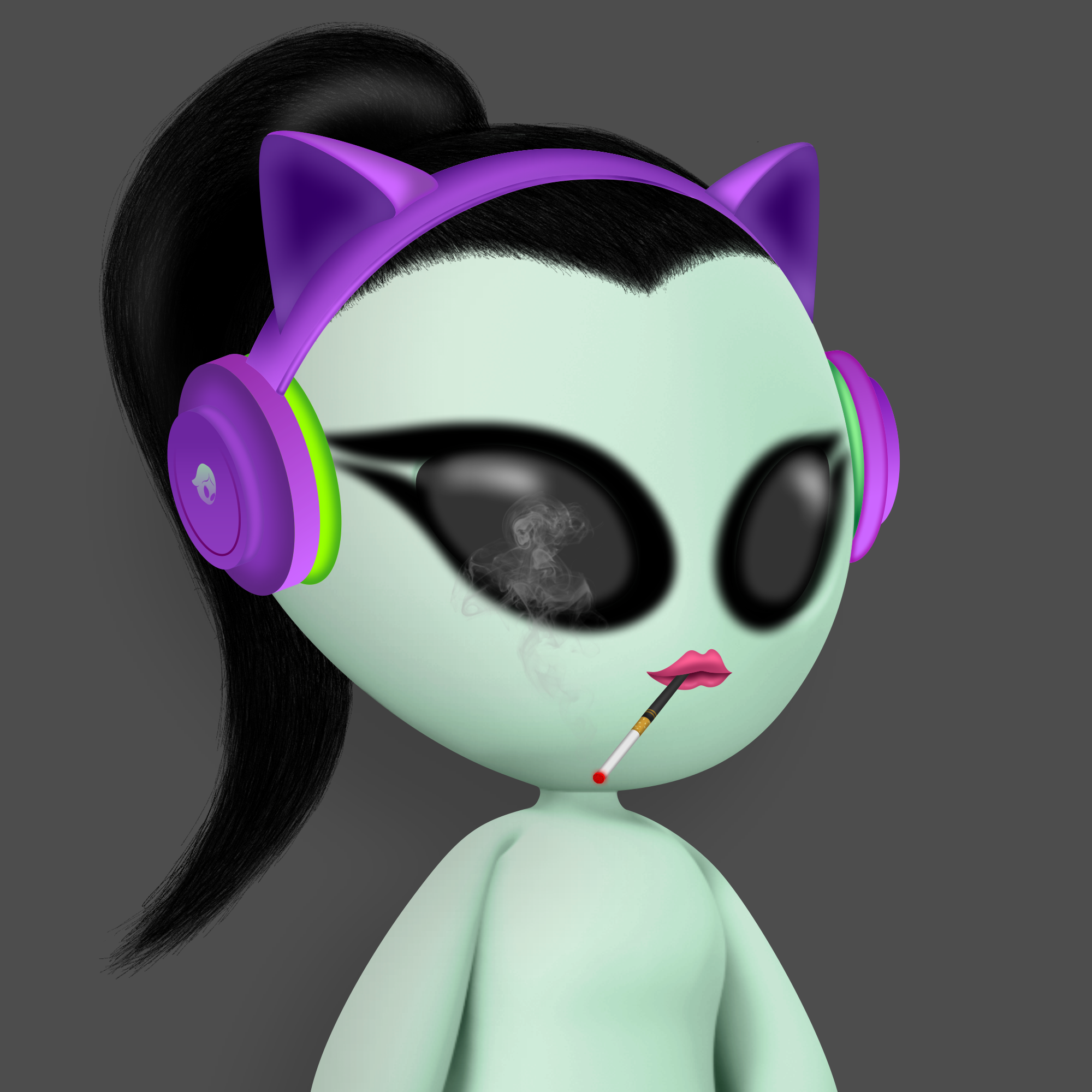 Alien Girl 4