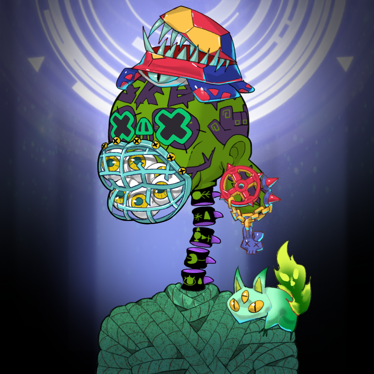 TNT Skeleton #1434