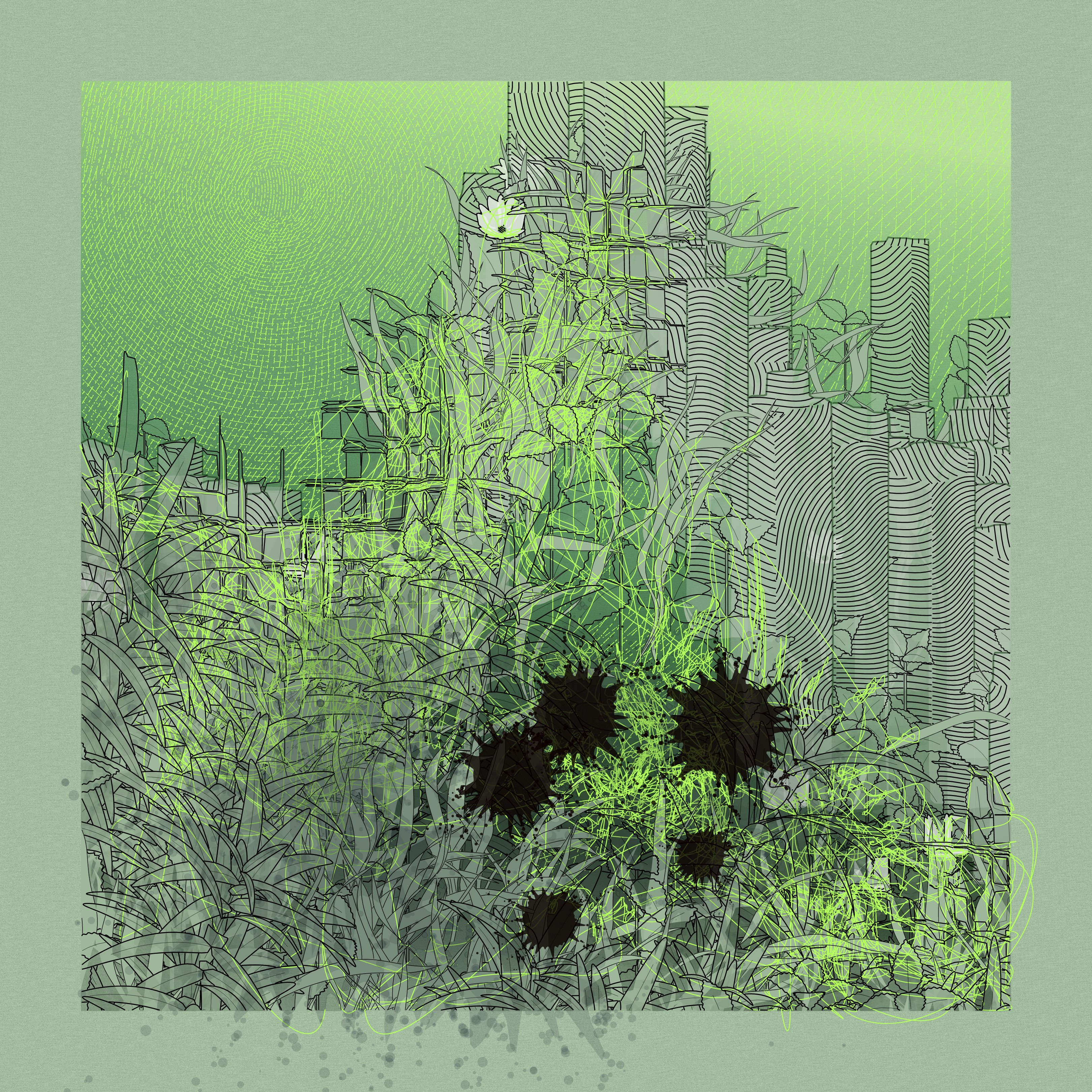 Landscape with Carbon Capture #3213