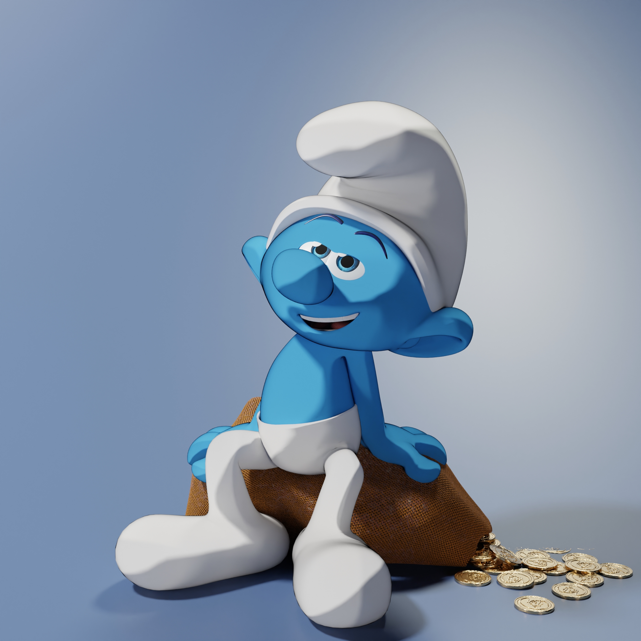 Legendary Smurf # 8319