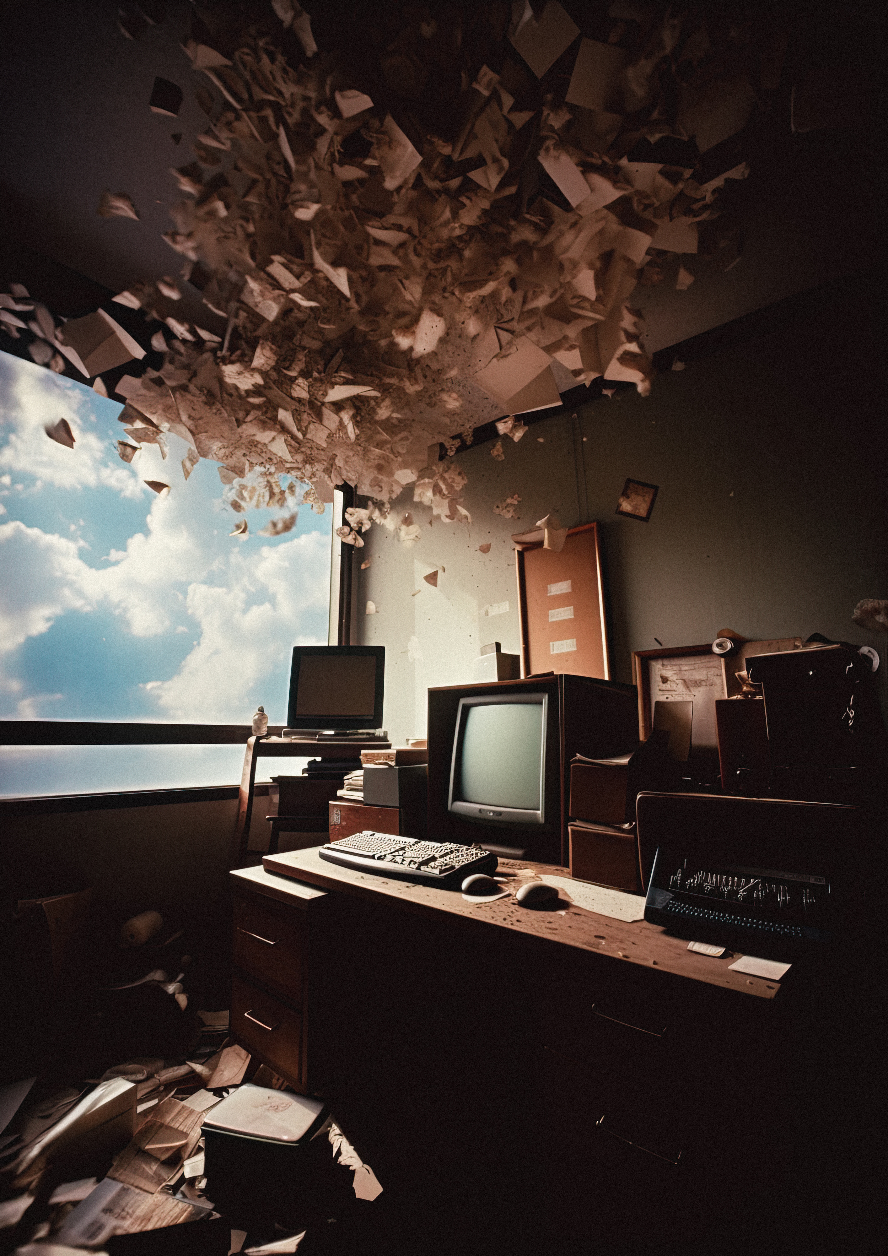 Paperwork pandemonium