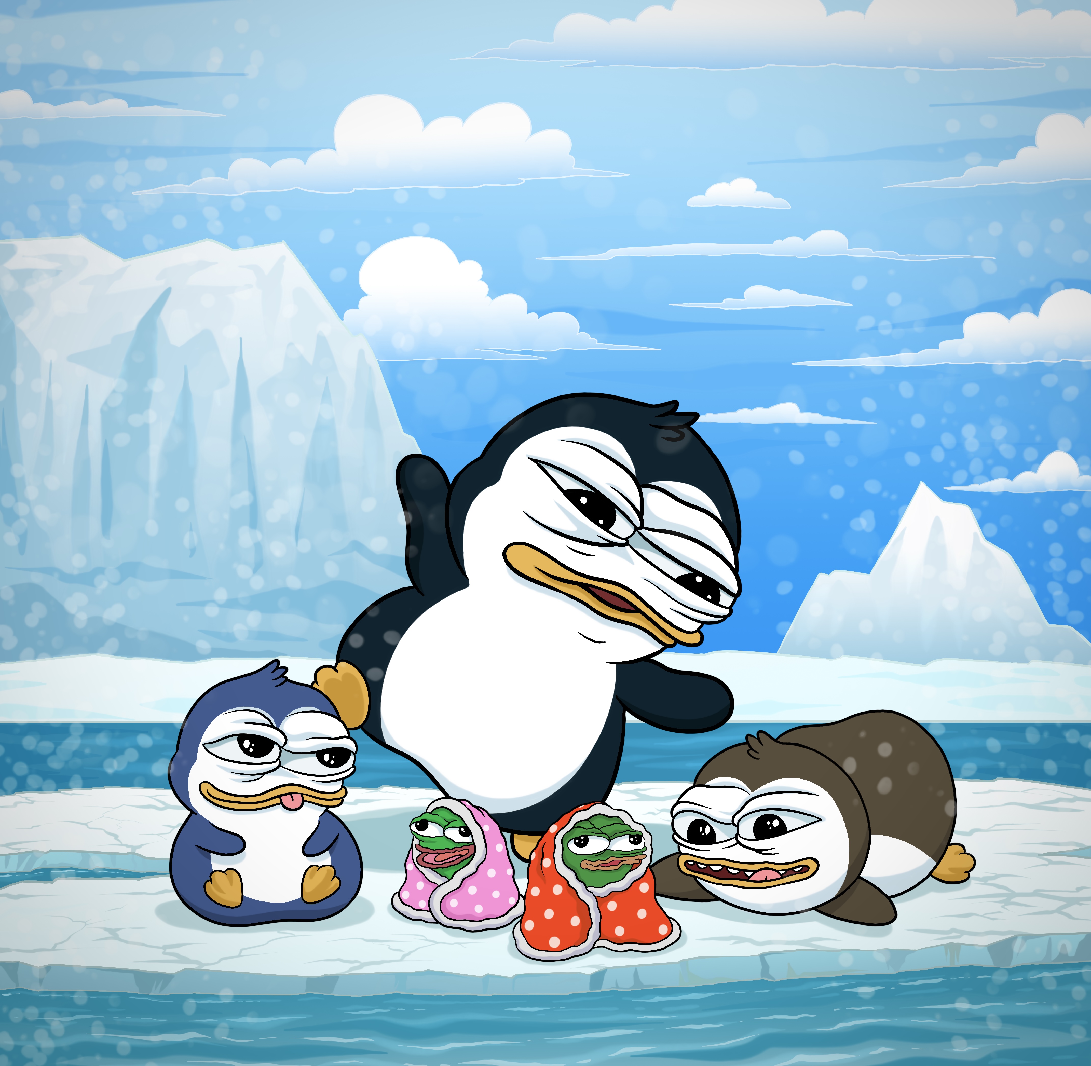 🐸❄️🐧