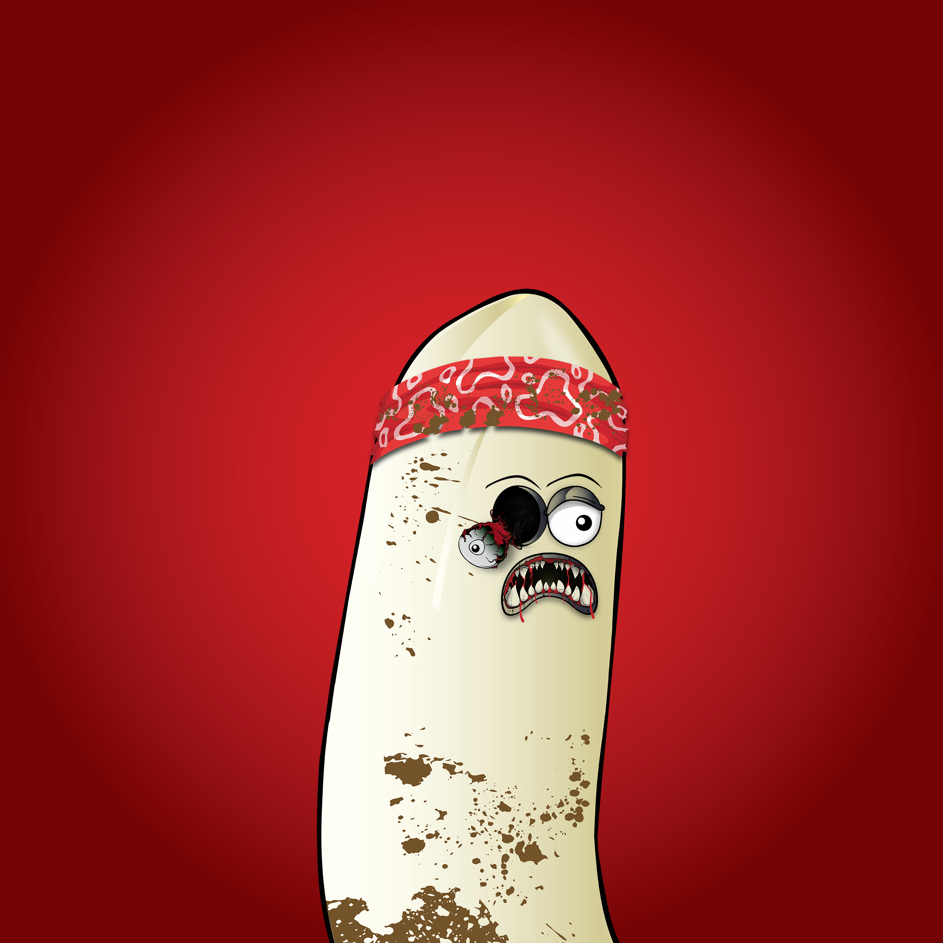 Zombie Banana Bunch #6335