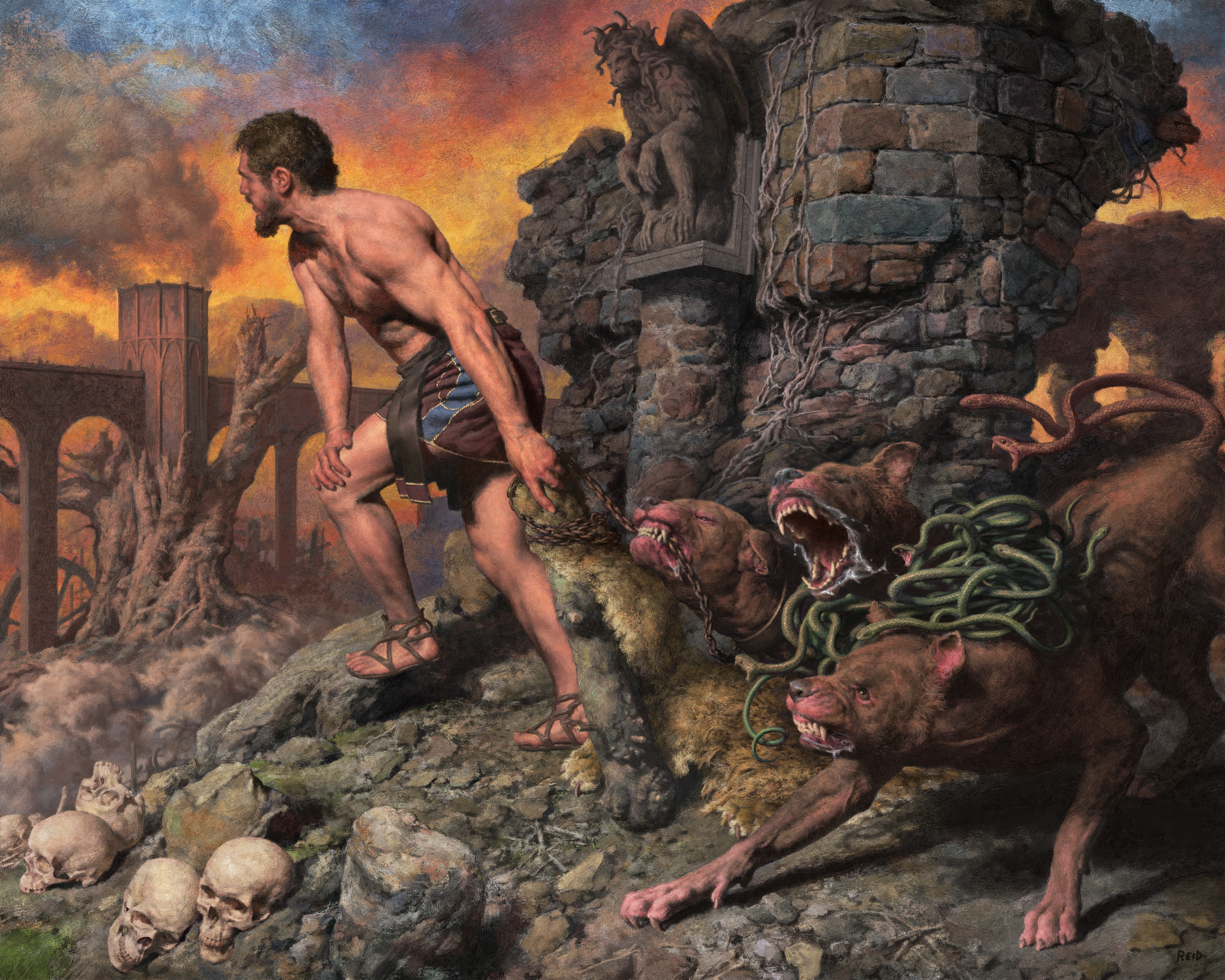 Hercules and Cerberus