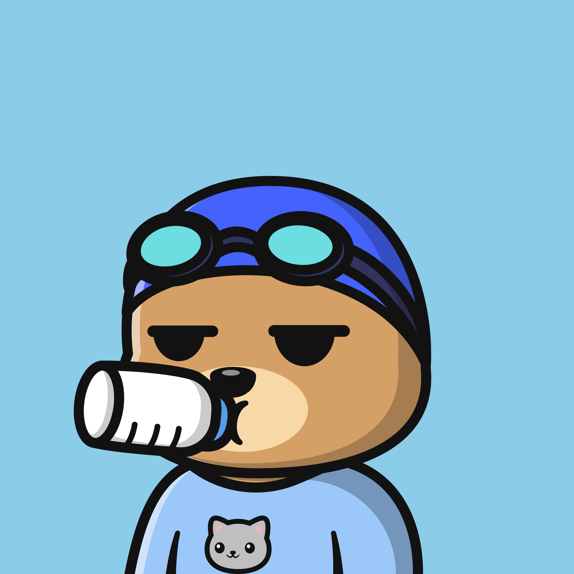Summer Bear #7992