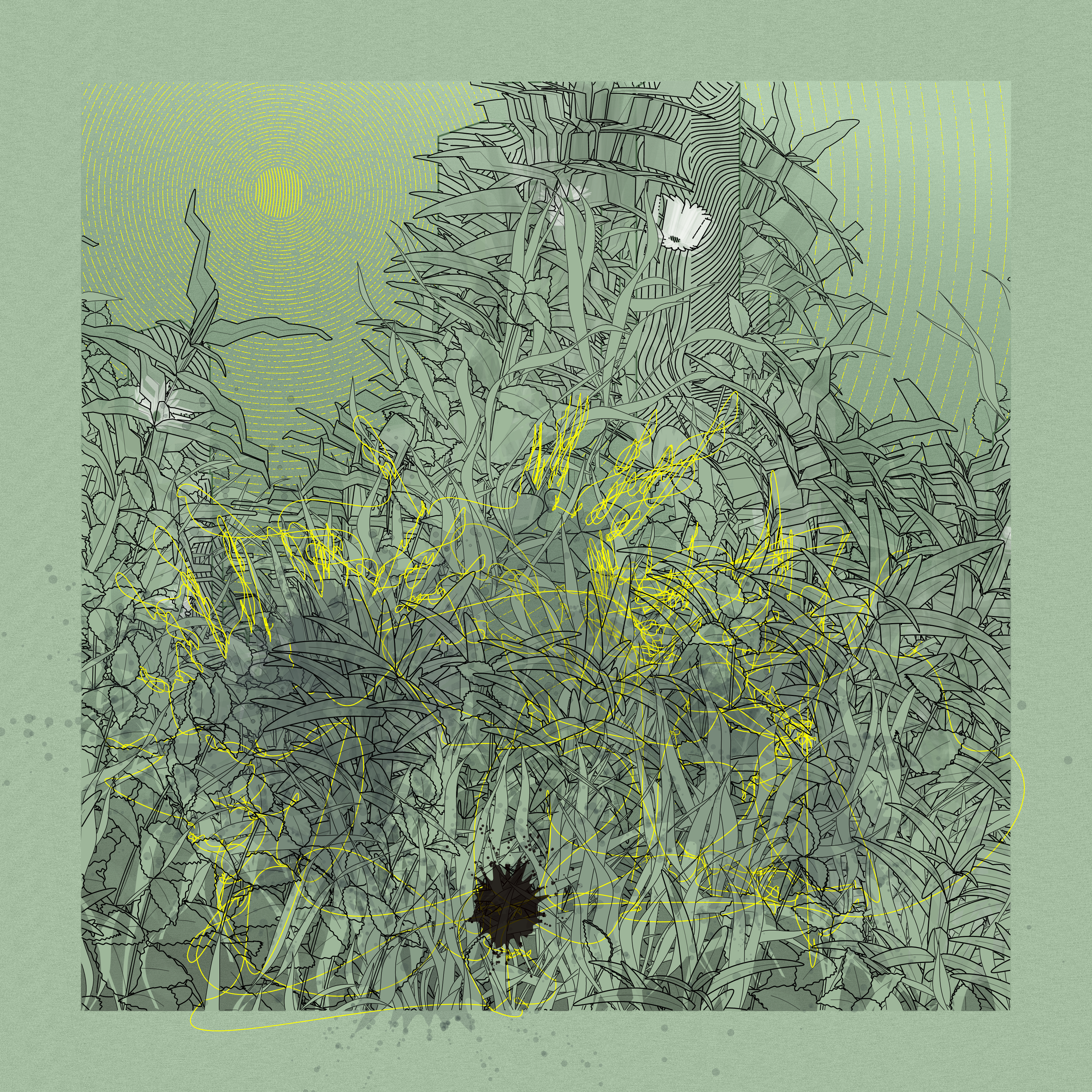 Landscape with Carbon Capture #5503