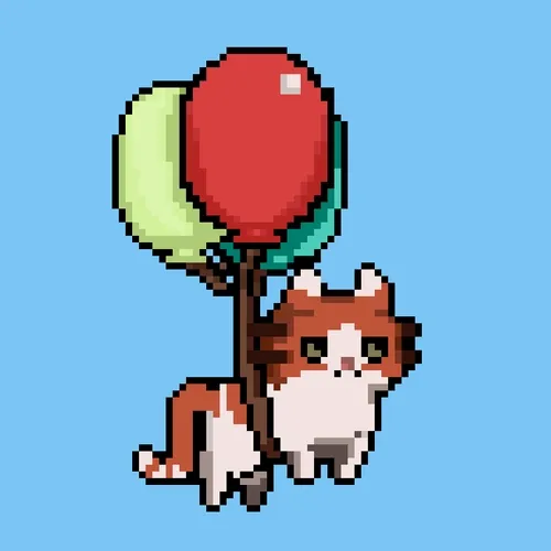 Cat Balloon #2409