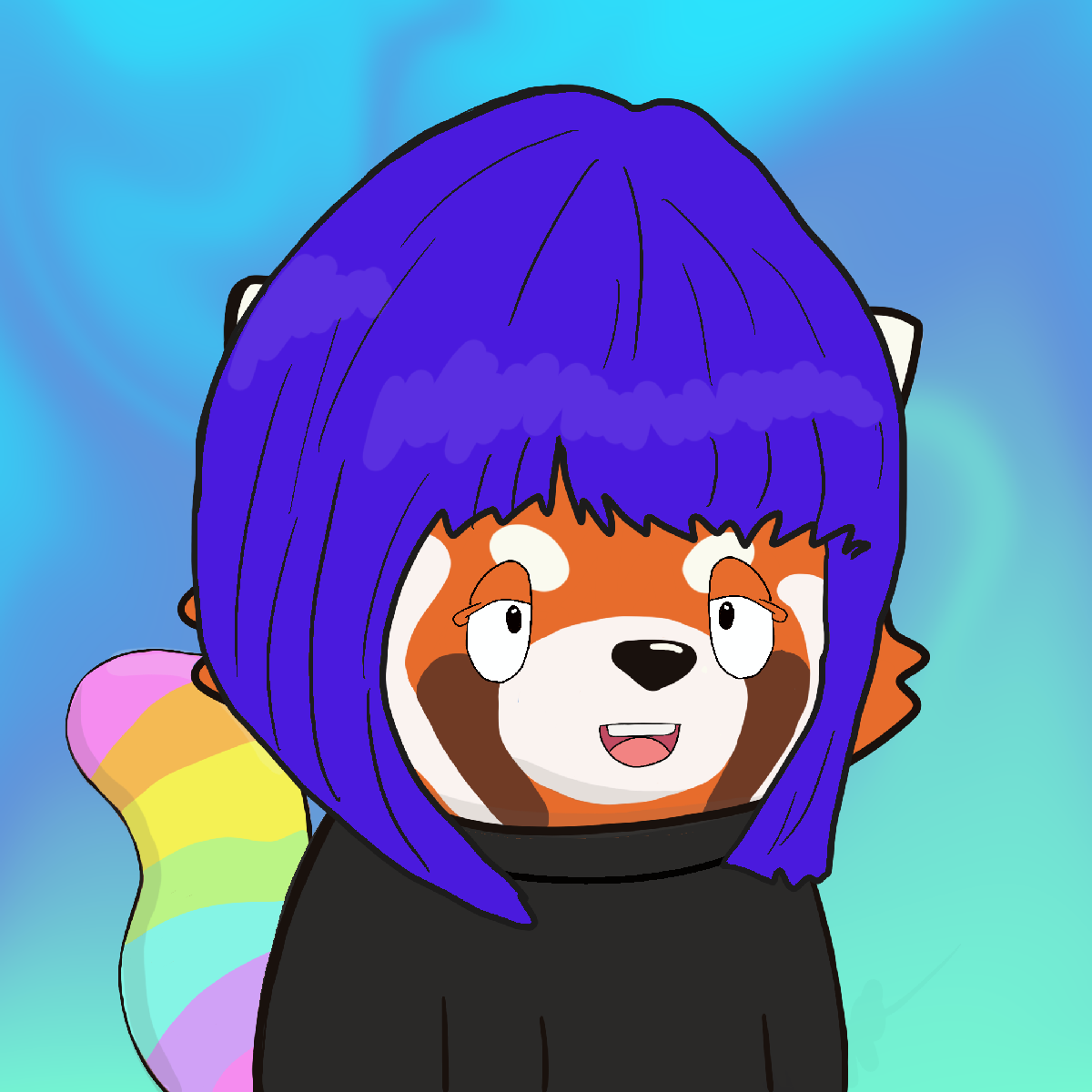 Okay Red Panda #7318