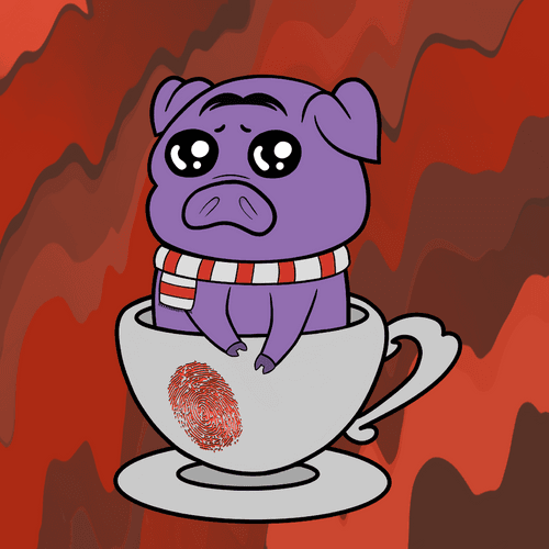 Lucky Teacup Piggy Club #1668