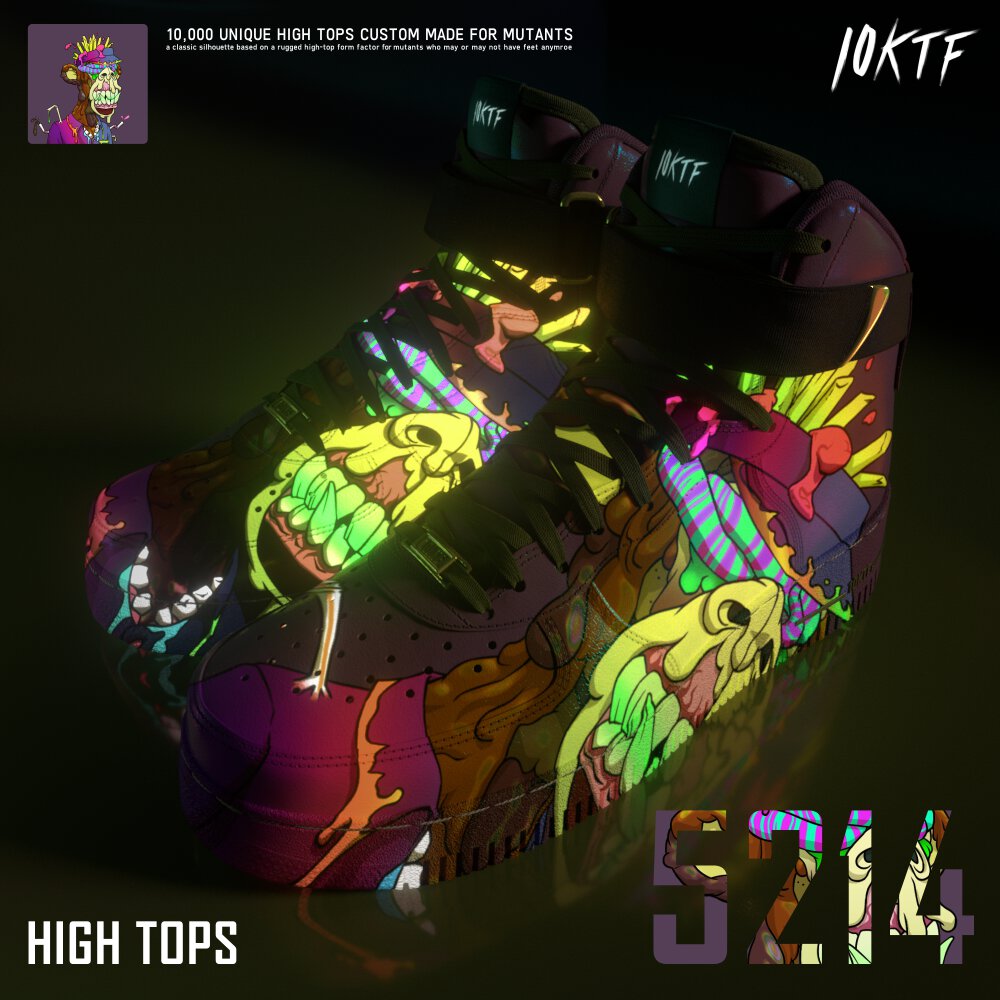 Mutant High Tops #5214