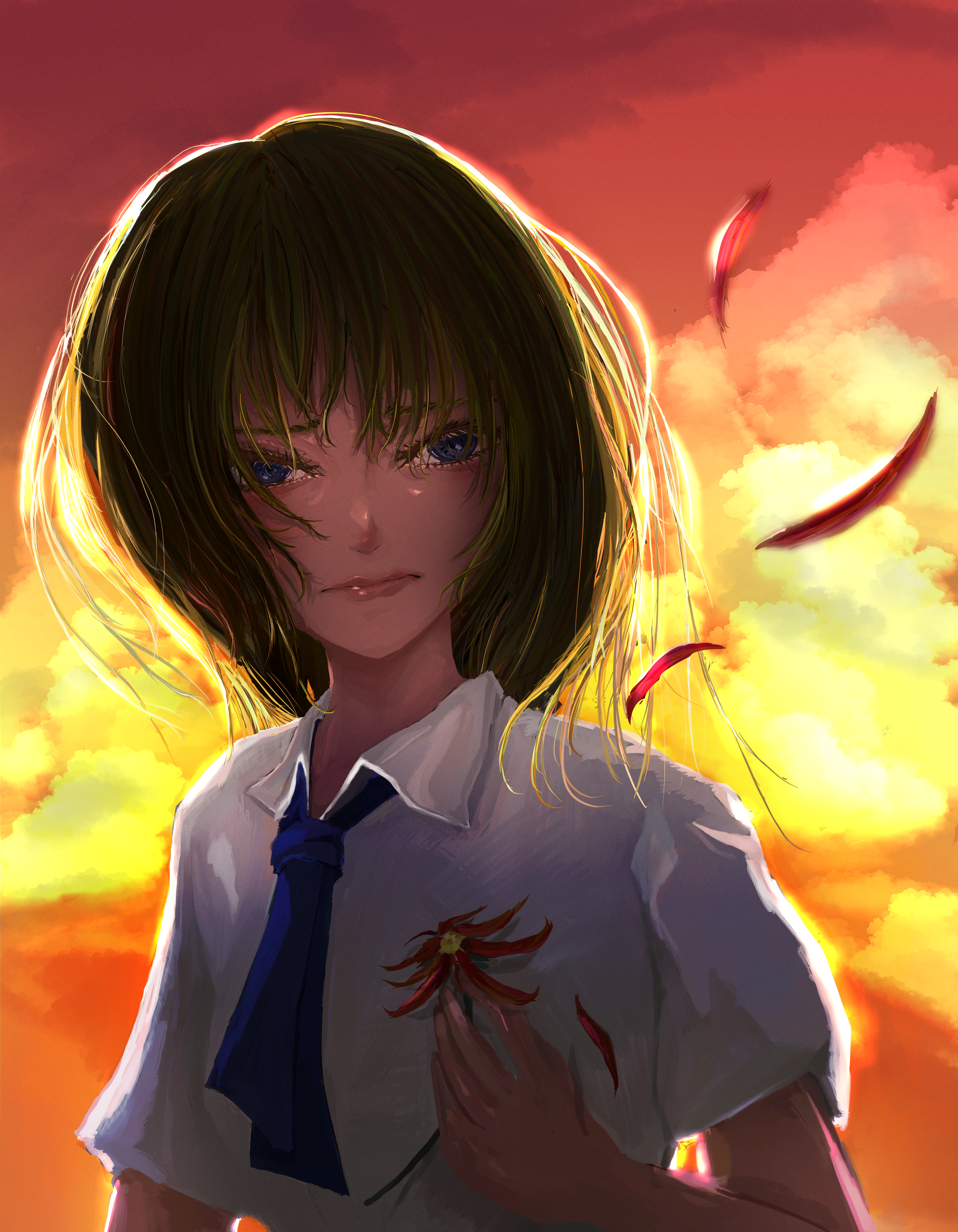 The setting of the sun - 落日 -