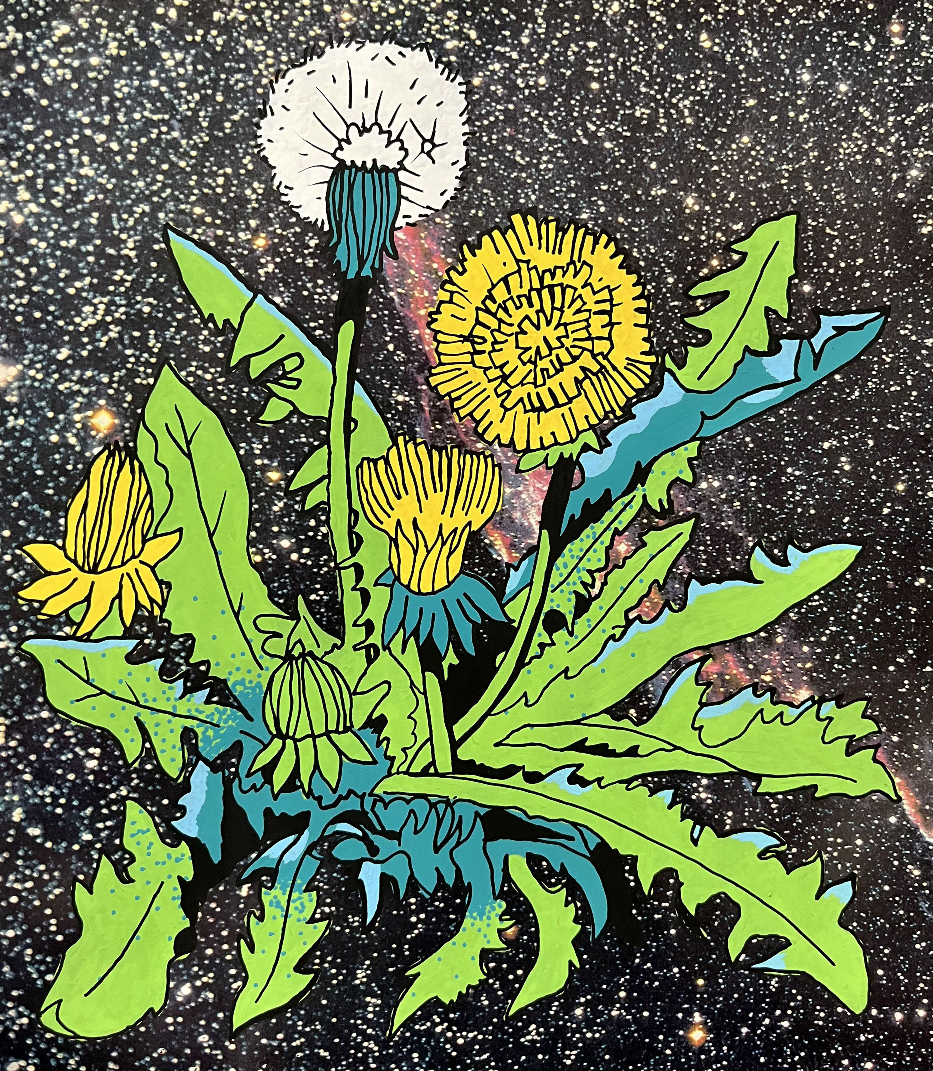 Cosmic flower 329