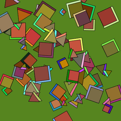 Squares & Triangles 25