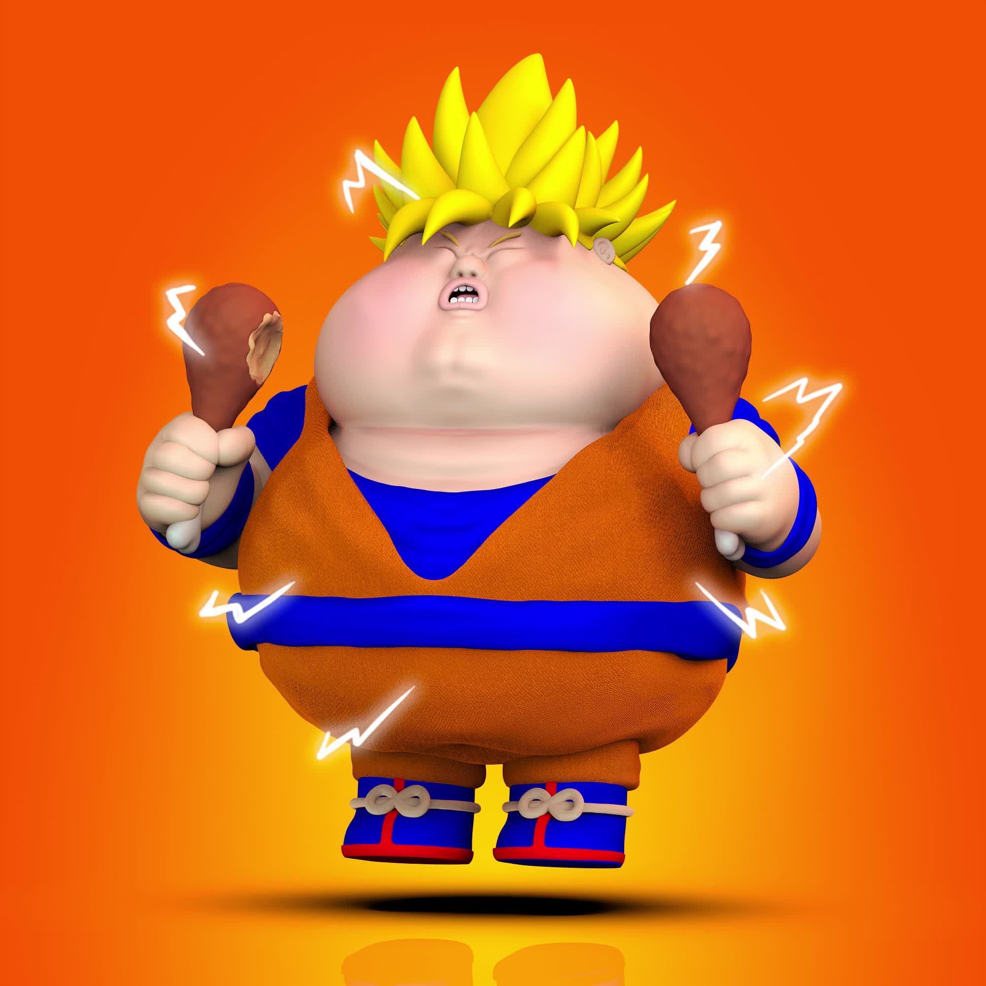 Chunky Super Sayan #25/25