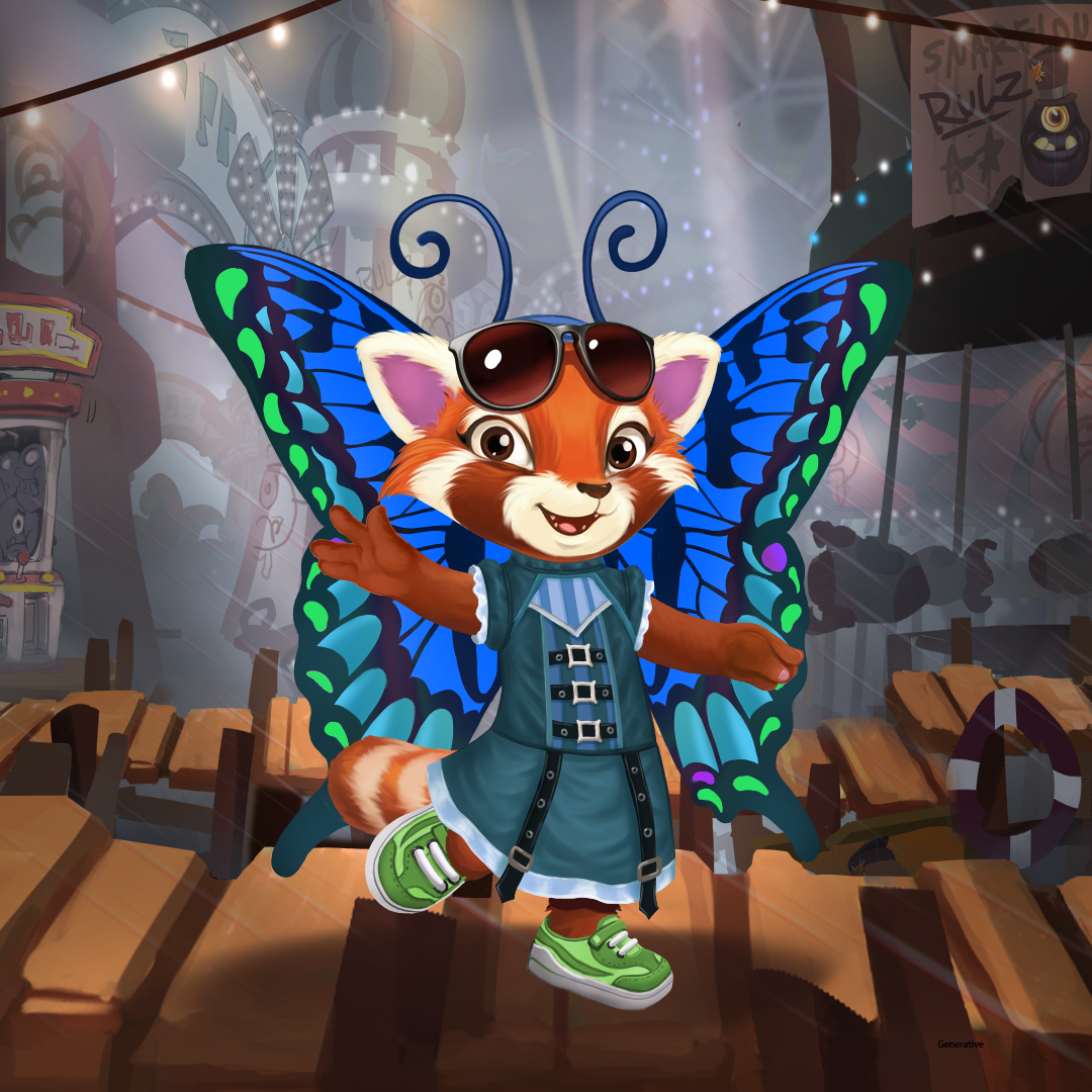 Isabella the Red Panda #2654