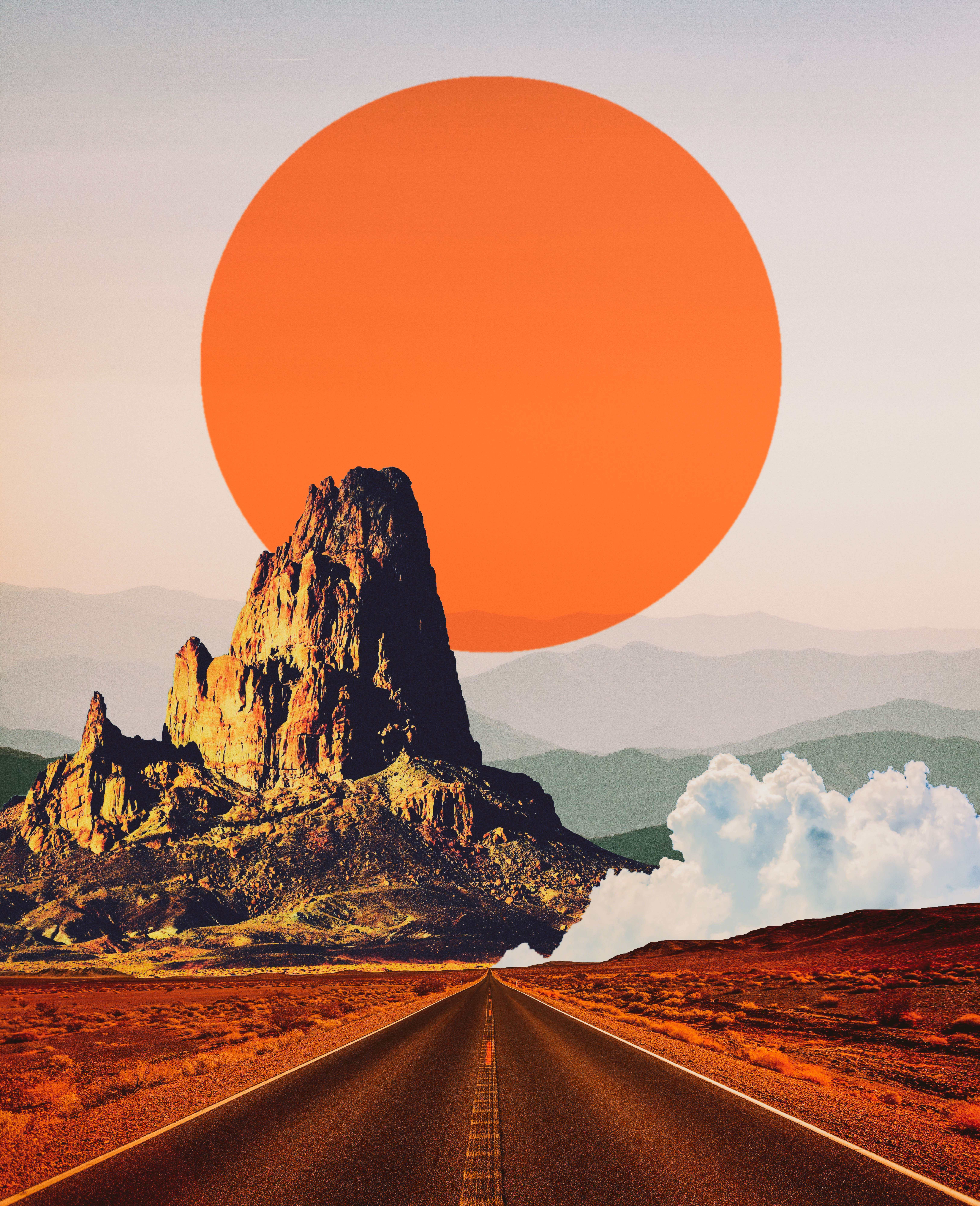 Orange Dot, 2019