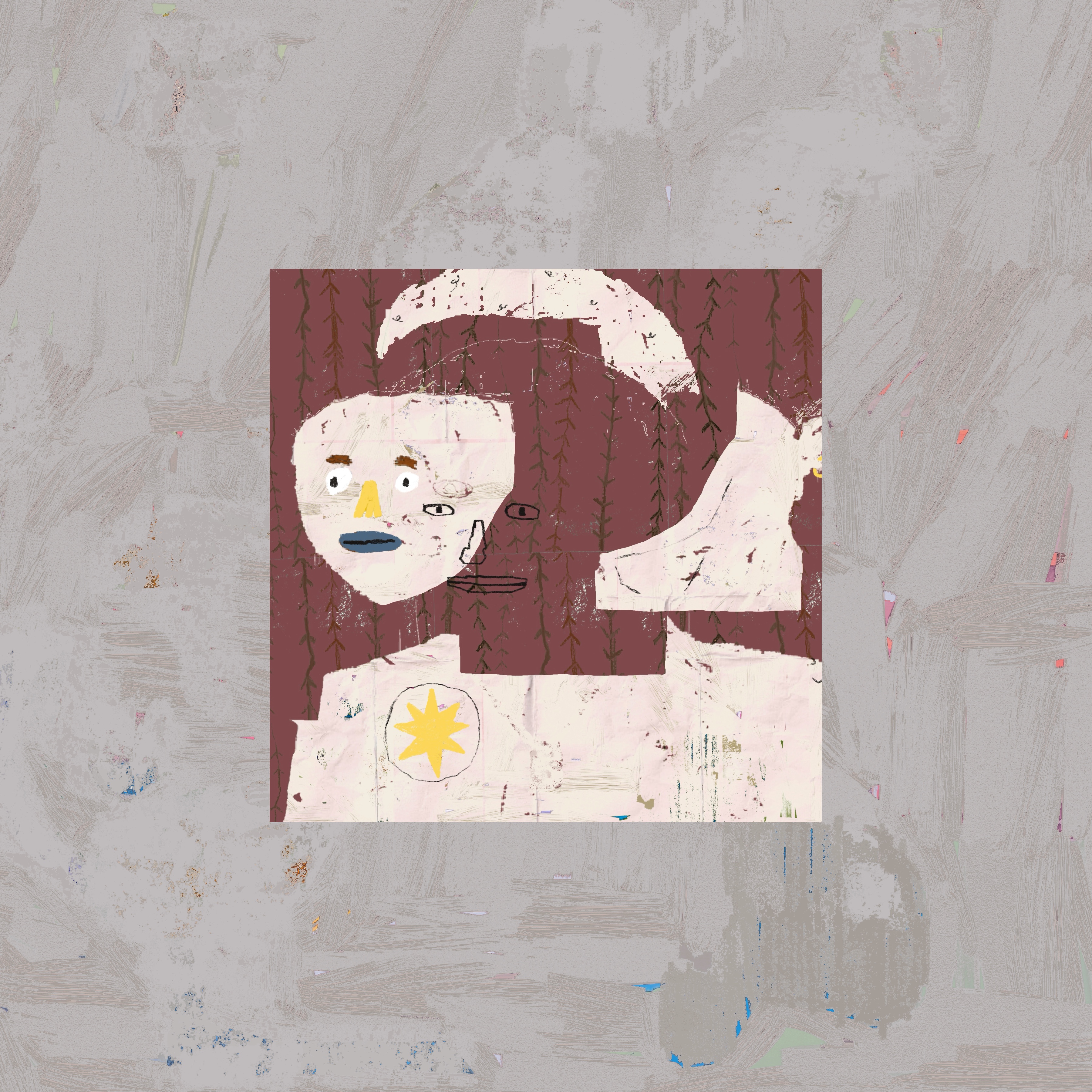 in pieces
