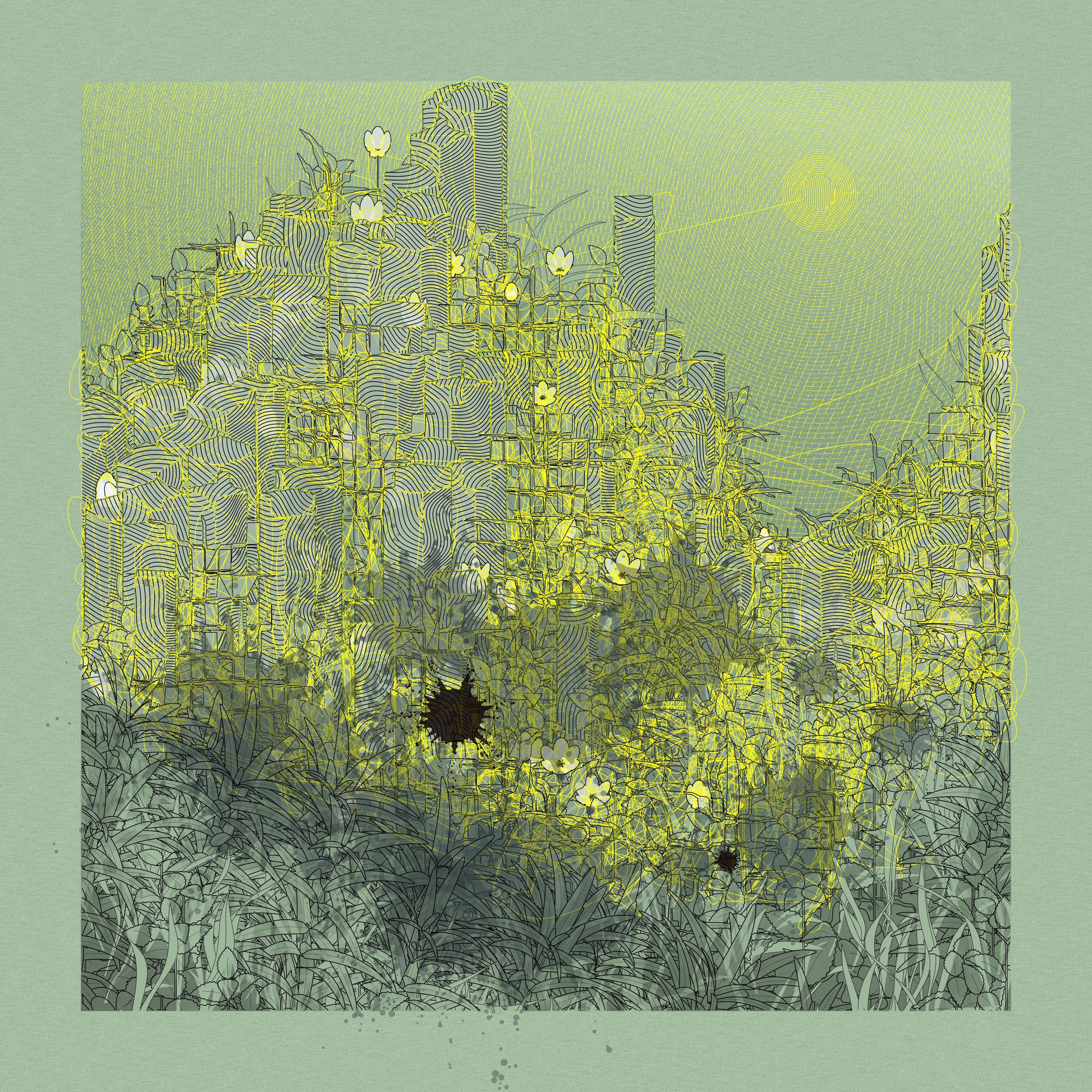 Landscape with Carbon Capture #5475