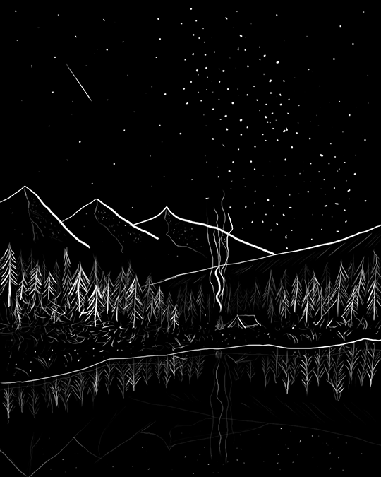 Camping in the Mountains