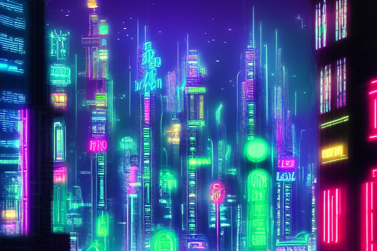 Night in the city