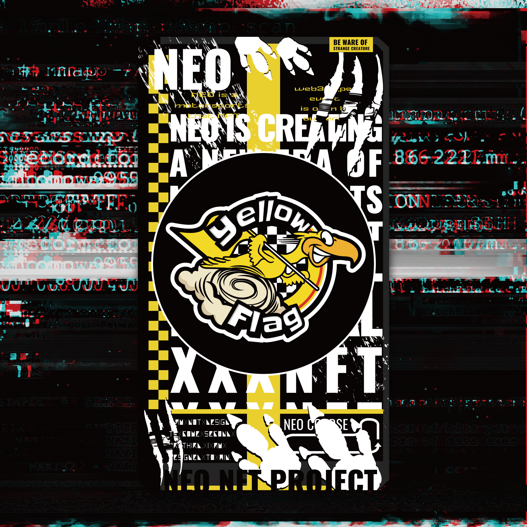 NEO TEAM NFT 【Yellow Flag】 #41