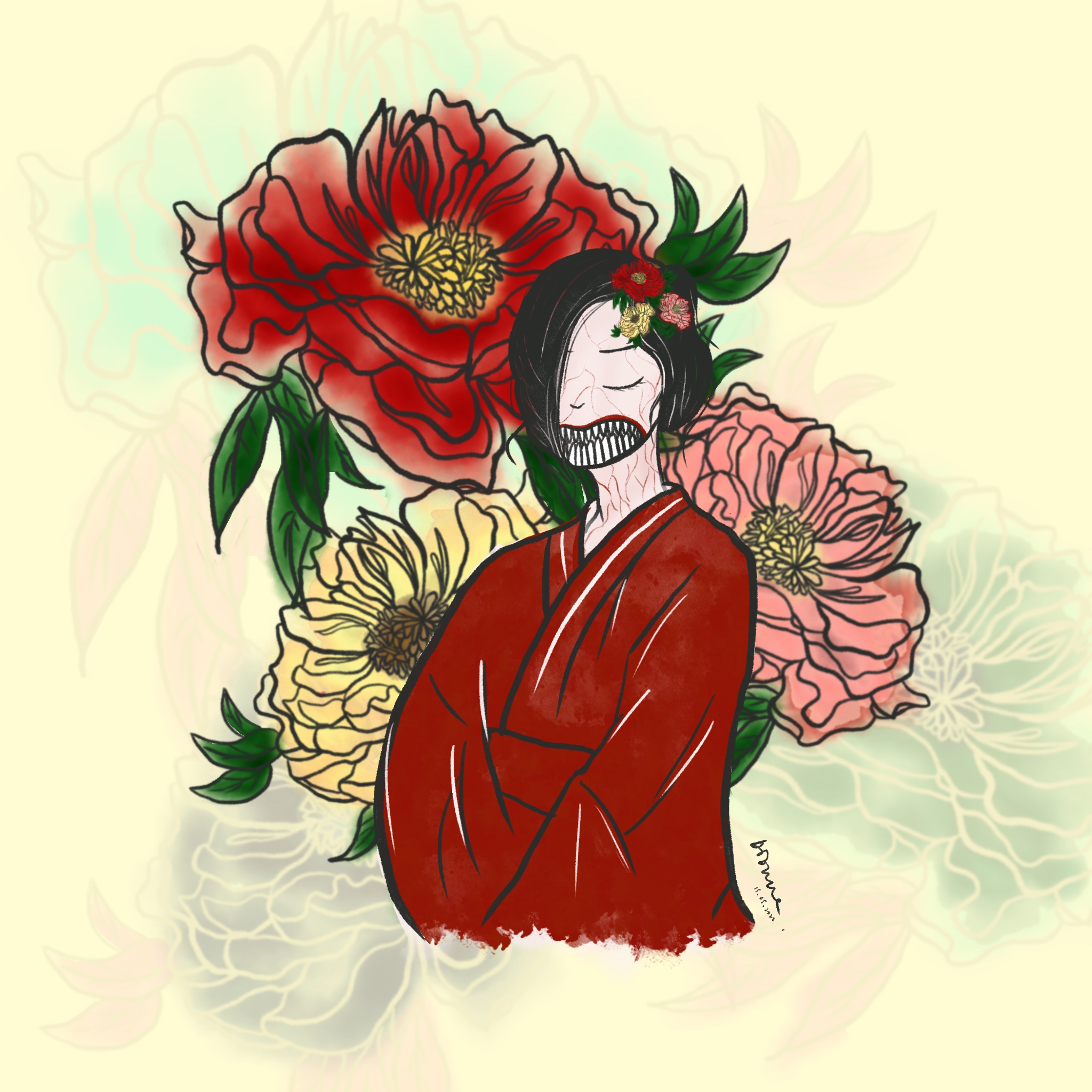 Rokurokubi x Mudan