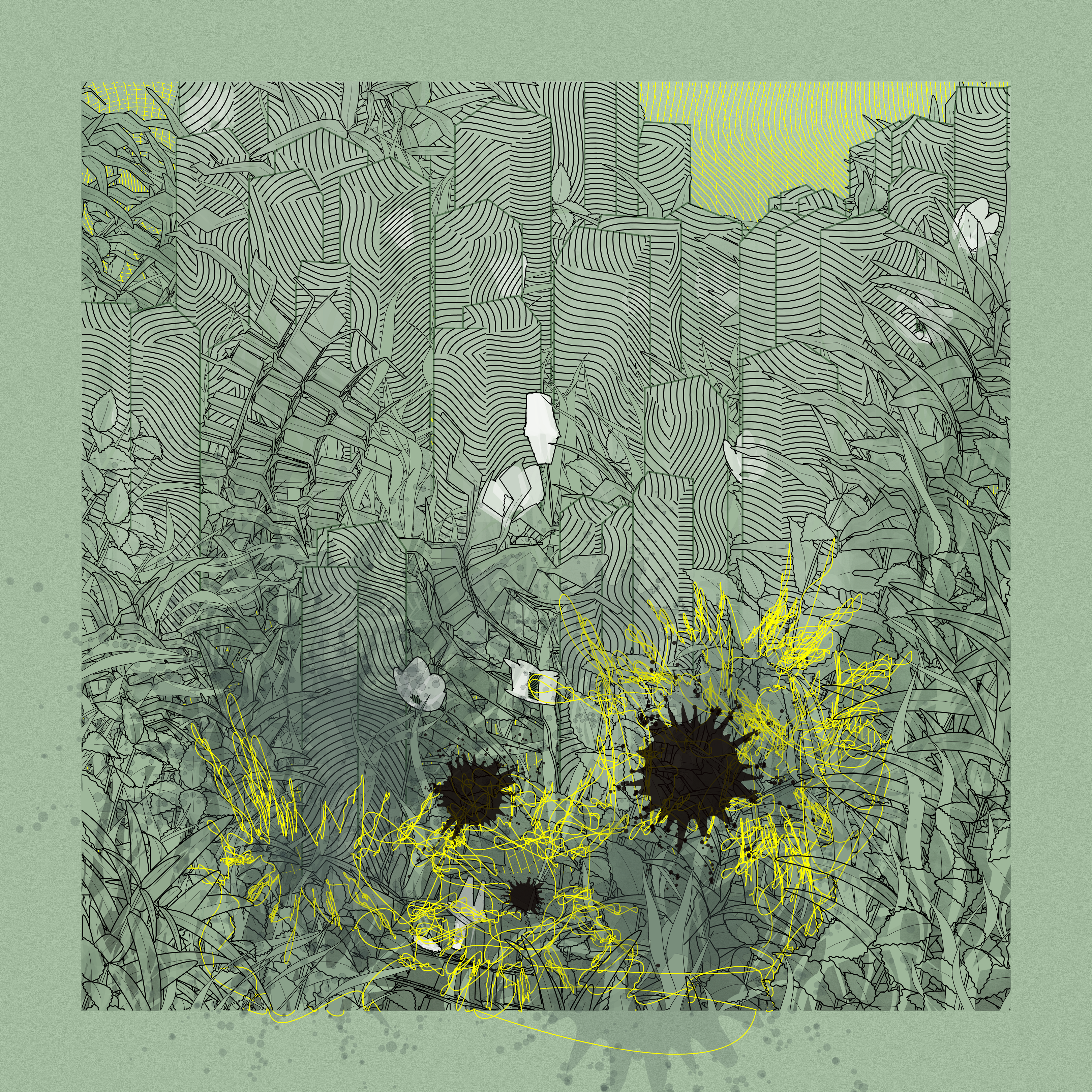 Landscape with Carbon Capture #1963