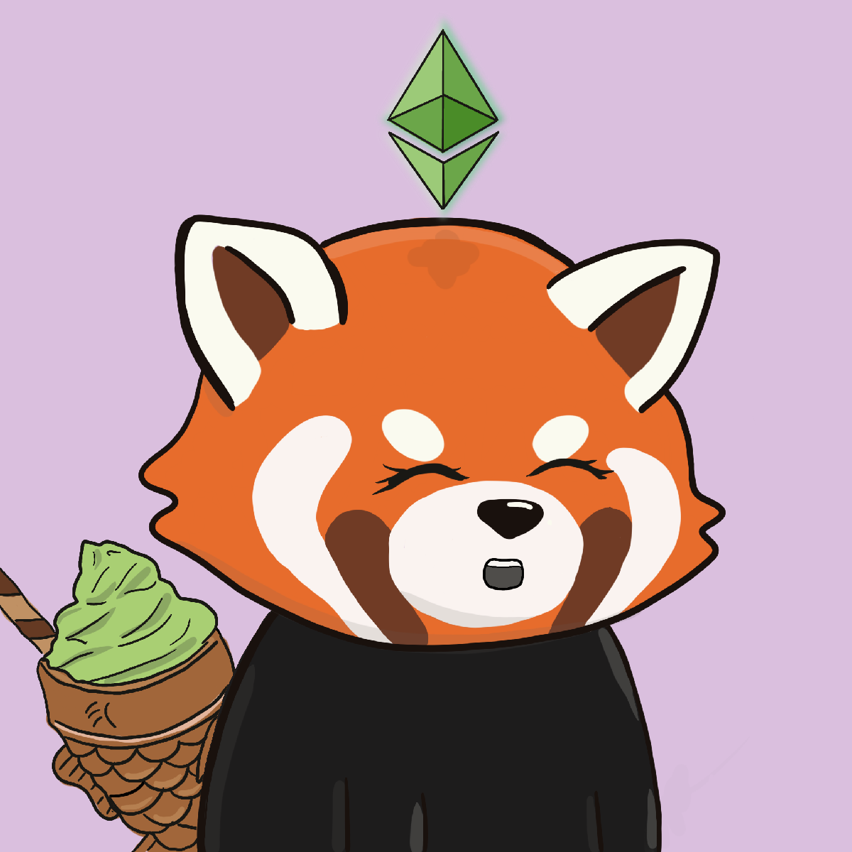 Okay Red Panda #7139