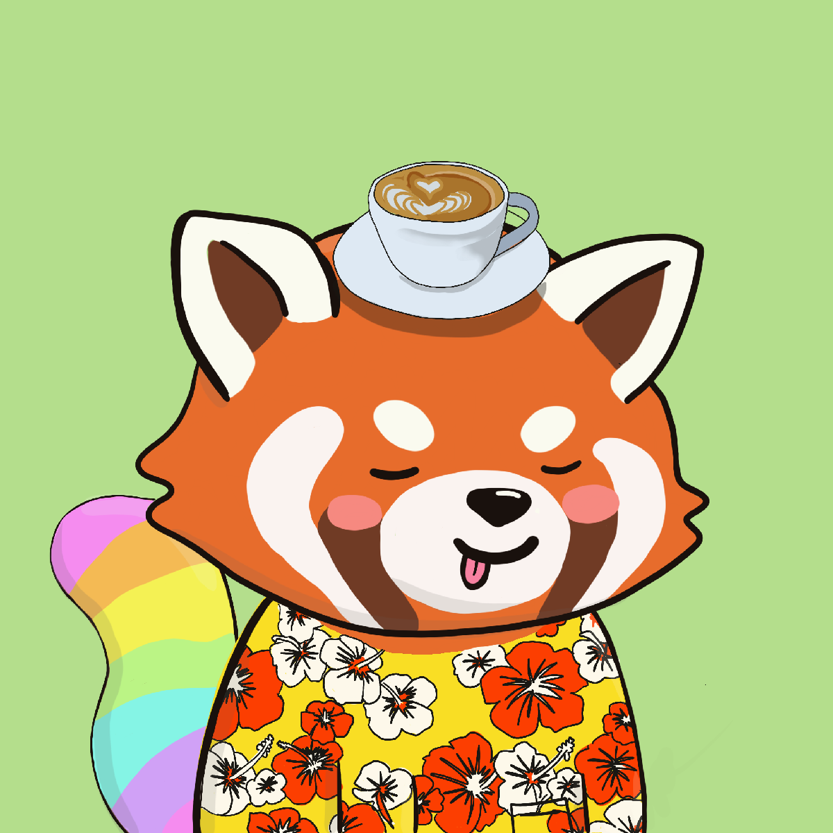 Okay Red Panda #978