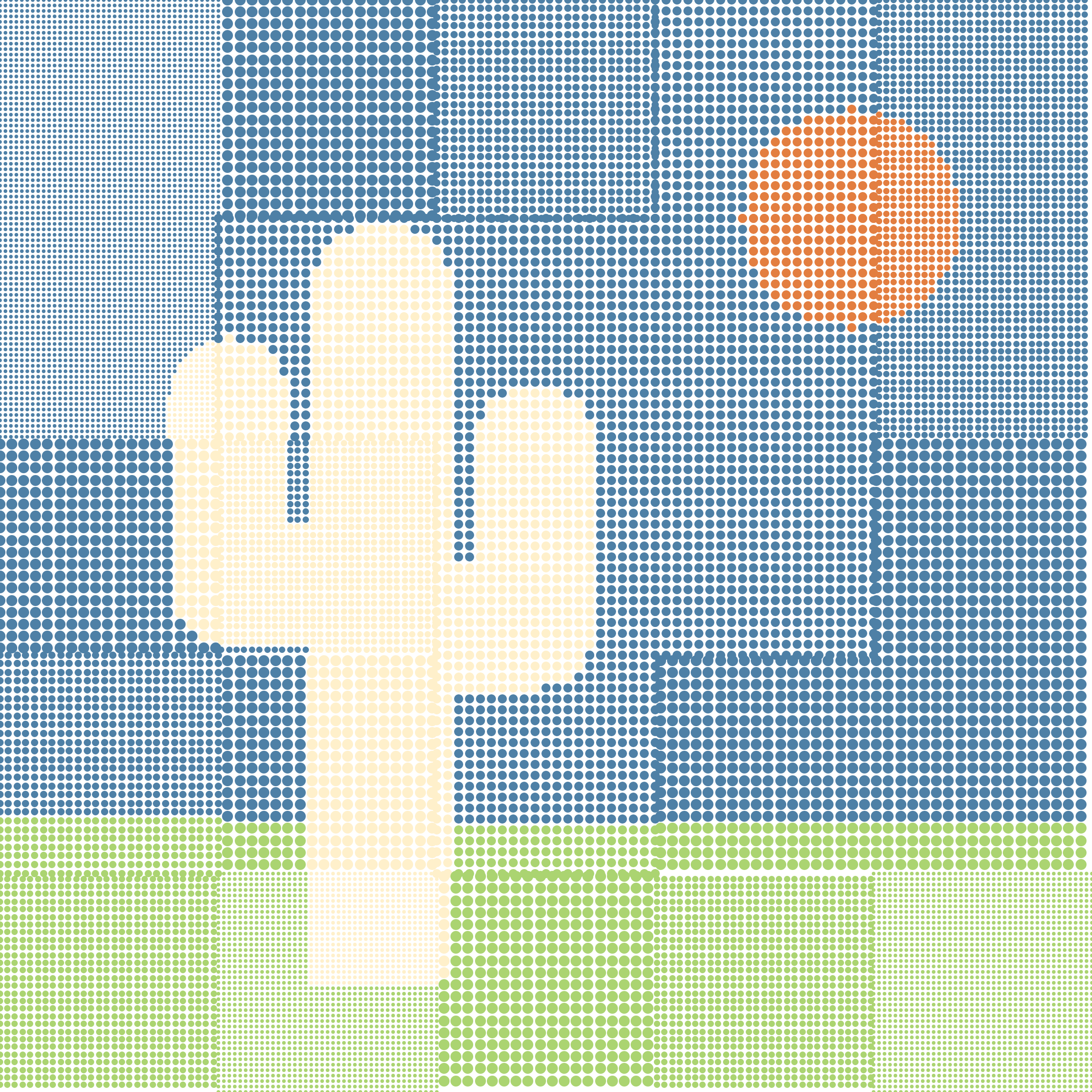 Patchwork Saguaros #30