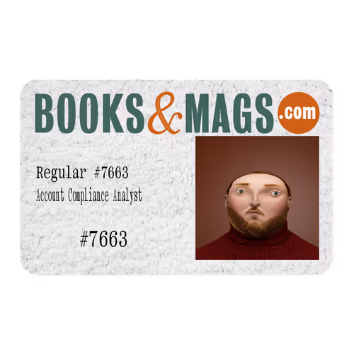 18.15 Ⓡ / week, Books & Mags