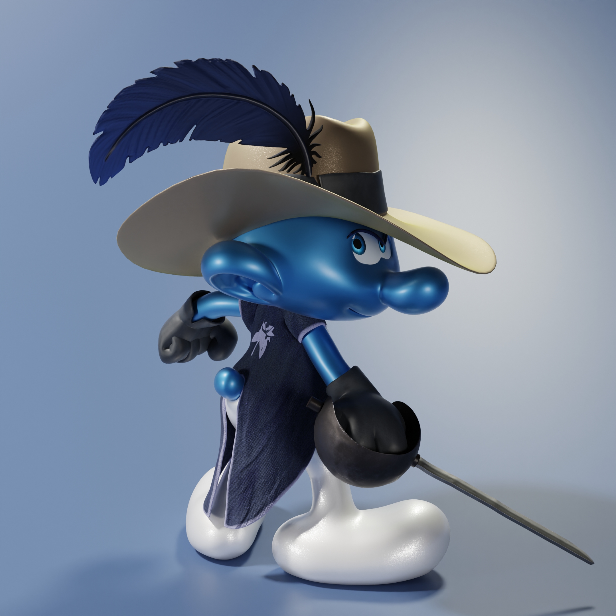 Legendary Smurf # 8311