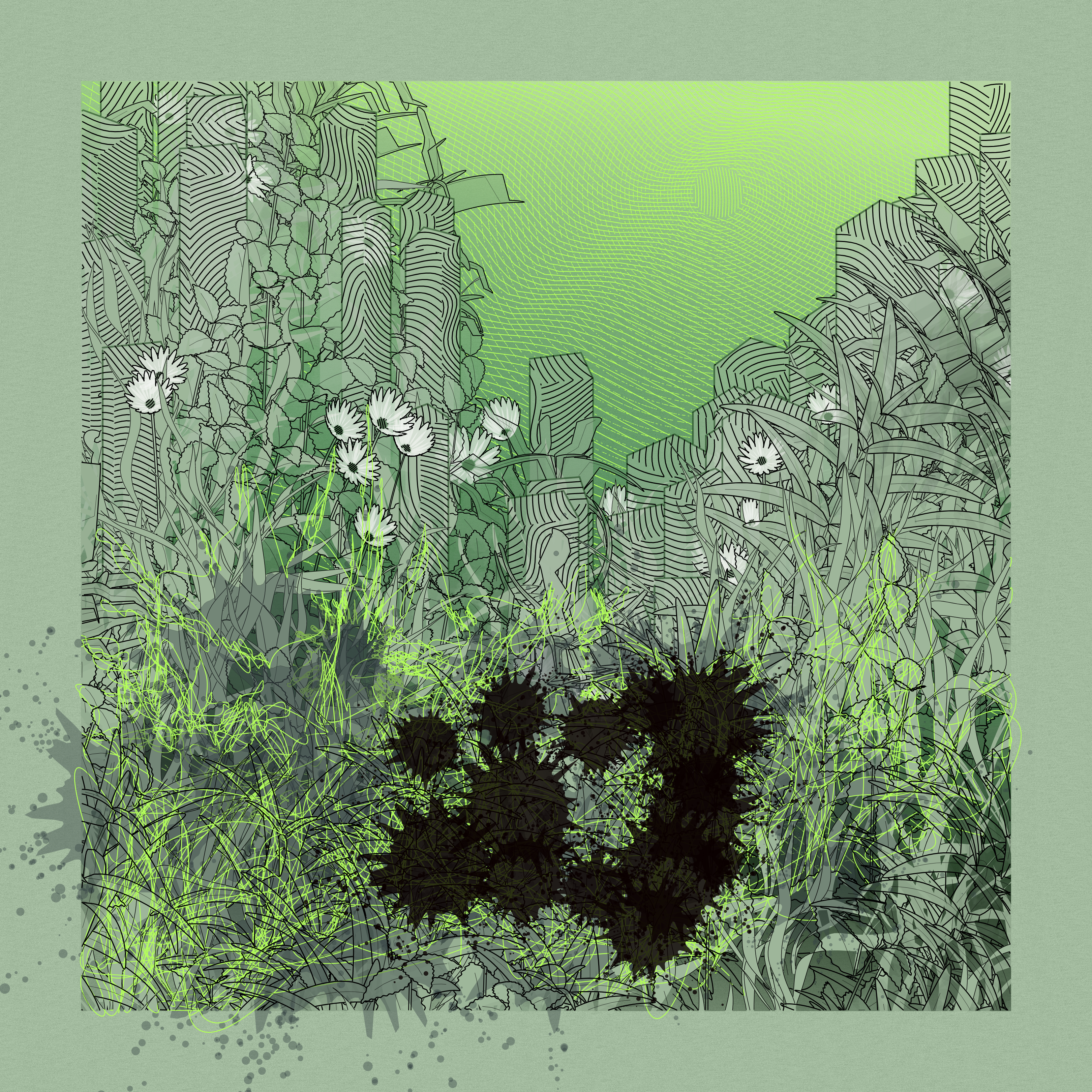 Landscape with Carbon Capture #260