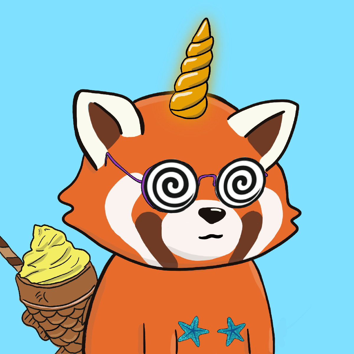 Okay Red Panda #7300