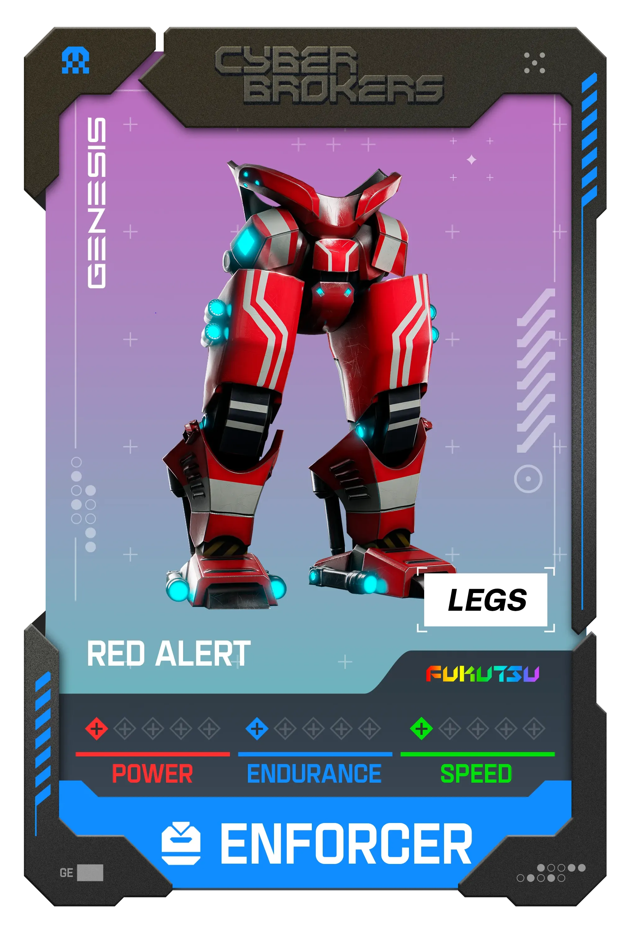 Red Alert Enforcer Legs 