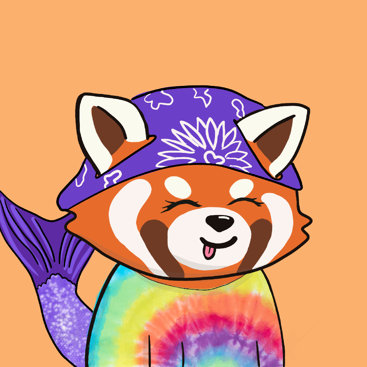 Okay Red Panda #7198
