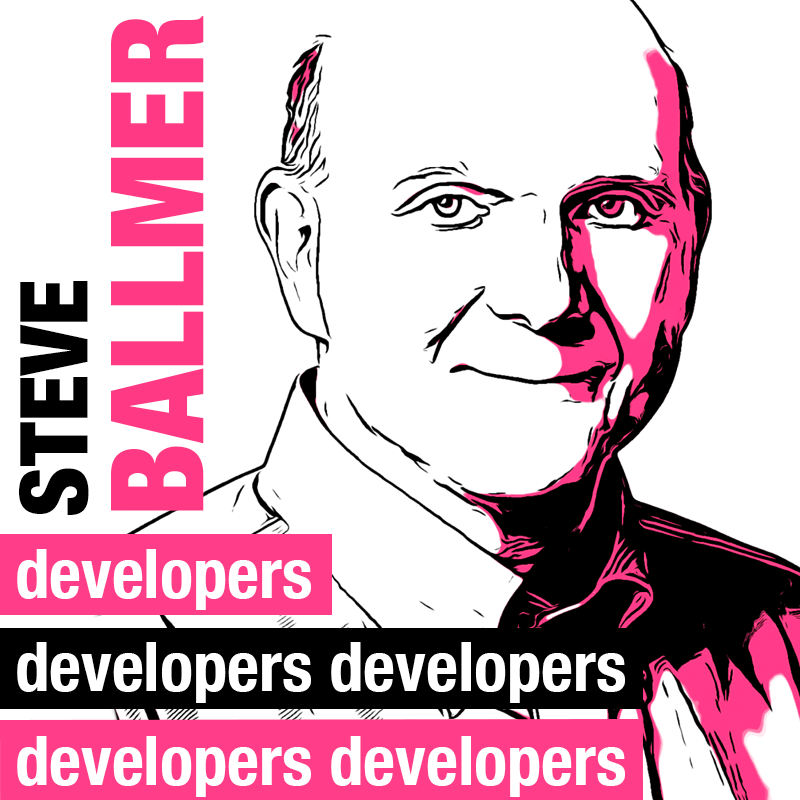Steve Ballmer (3/3) - Magenta Edition