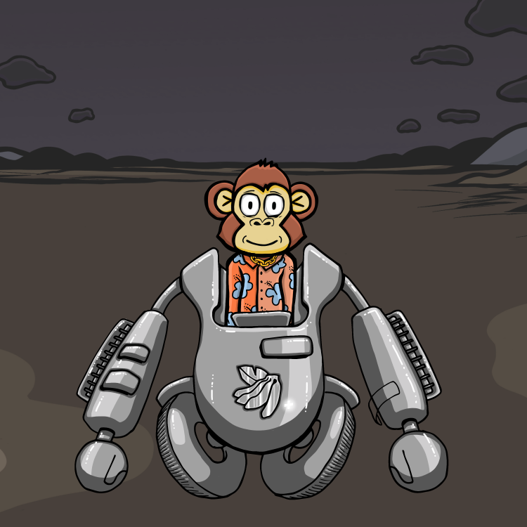Mecha Monkey #4166